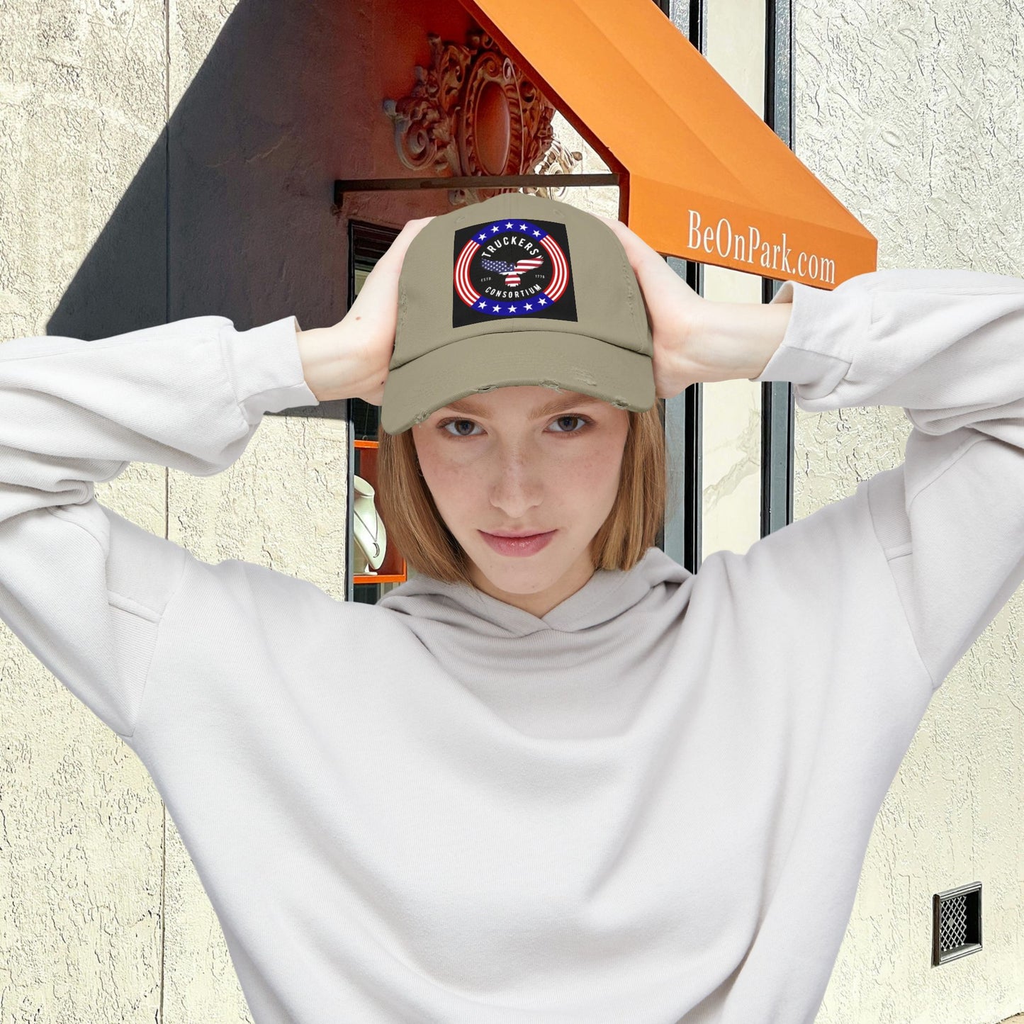 Unisex Distressed Cap_ N2 Series USDCAP PT2WW003_ Limited Edition Style & Comfort by WesternWaves: