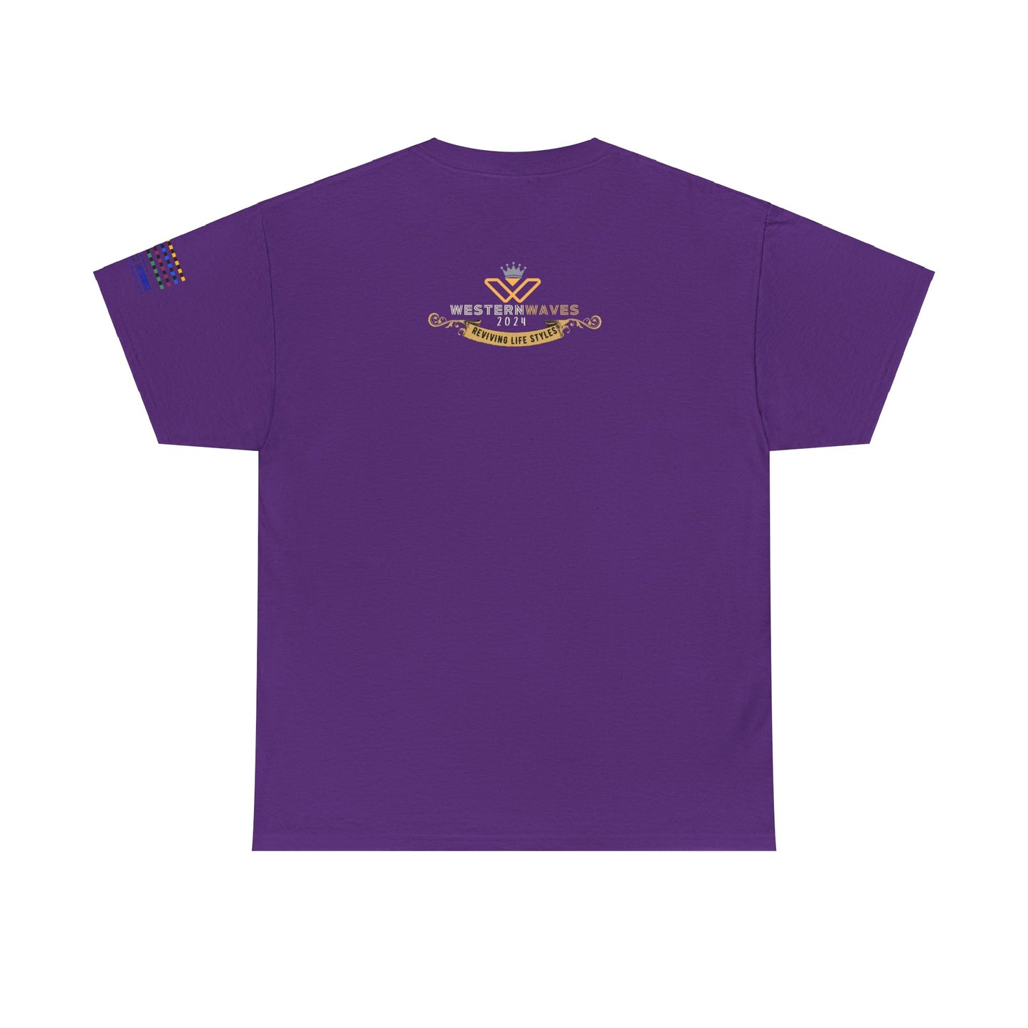 Unisex Heavy Cotton Tee_ Crafted from premium 100% cotton_ N+ Series UHCT PT2WV002_ Limited Edition by WesternWaves: