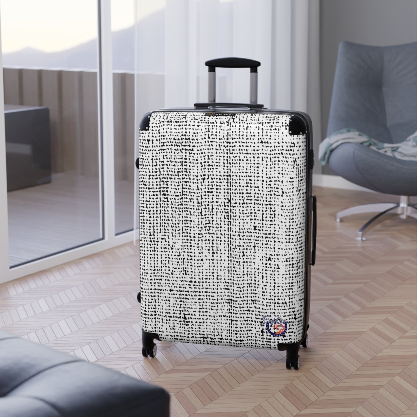 Suitcase_ For Effortless Travel in Elegance Motion_ N2+ Series SC-PT2WW001_ Limited Edition by WesternWaves: