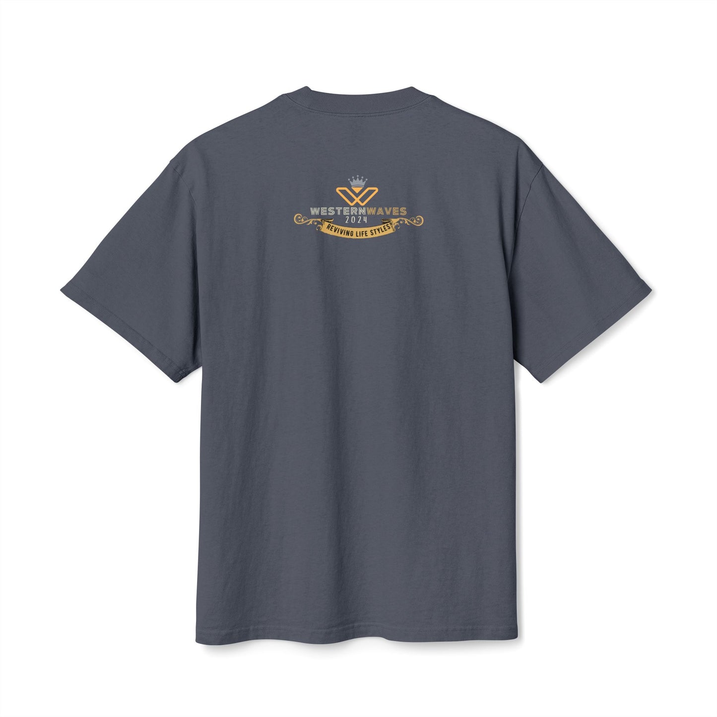 Unisex Heavy Faded Tee_ N3+ Series USHFTEE PT2WW006_ Vintage Vibes Limited Edition Tee by WesternWaves