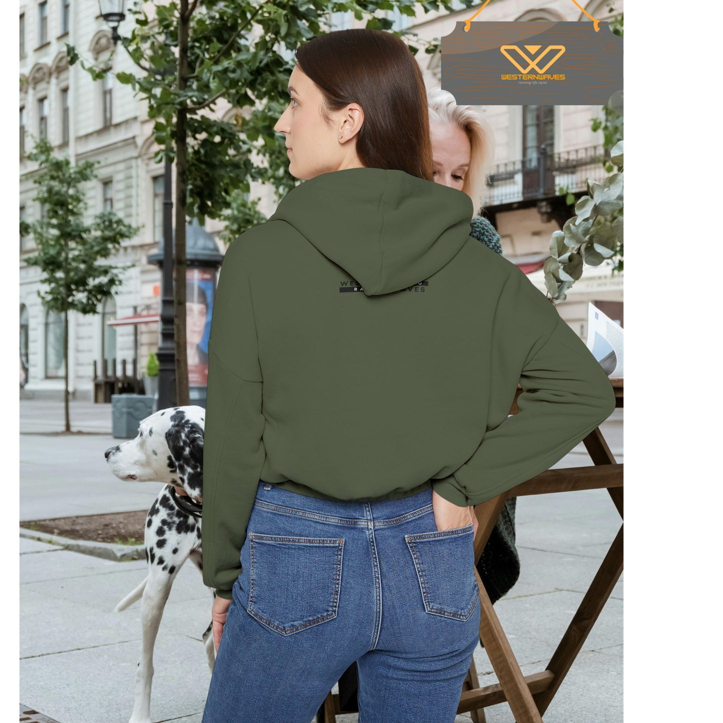 Cinched Bottom Hoodie_ N7 Series CBHOODIE PT2WW001_ Limited Edition Stylish & Inspirational Hoodie by WesternWaves:
