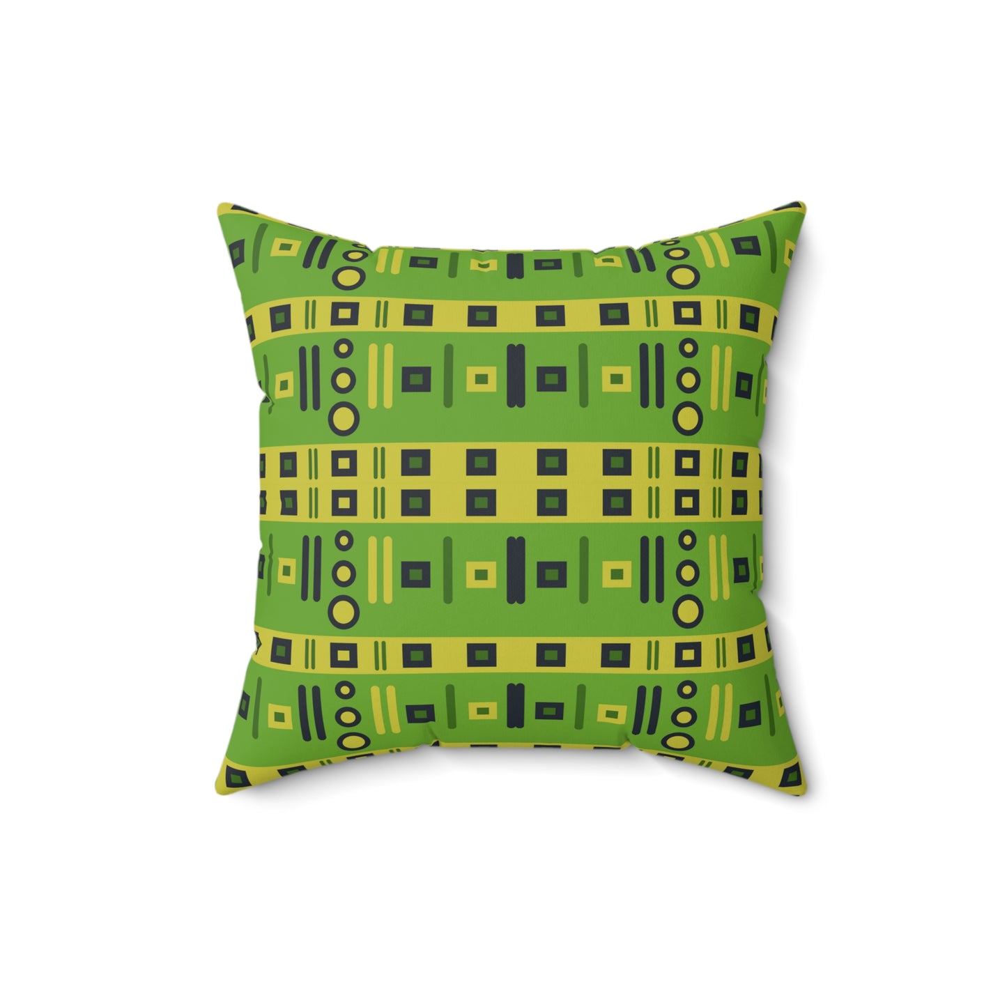 Spun Polyester Square Pillow_ N3+ Series SPSP PT2WW001_ Personalized Limited Edition by WesternWaves:
