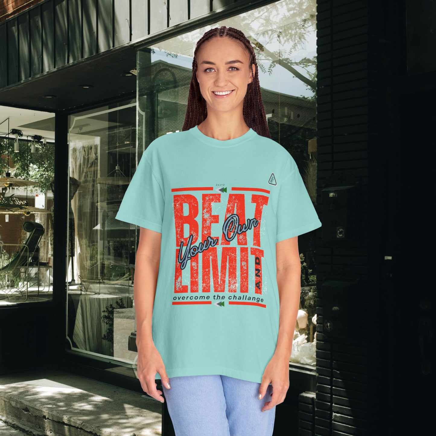 Unisex Garment-Dyed T-shirt_ N2 Series USGDTS PT2WW002_ Comfort Colors 1717_ WesternWaves Limited Edition:
