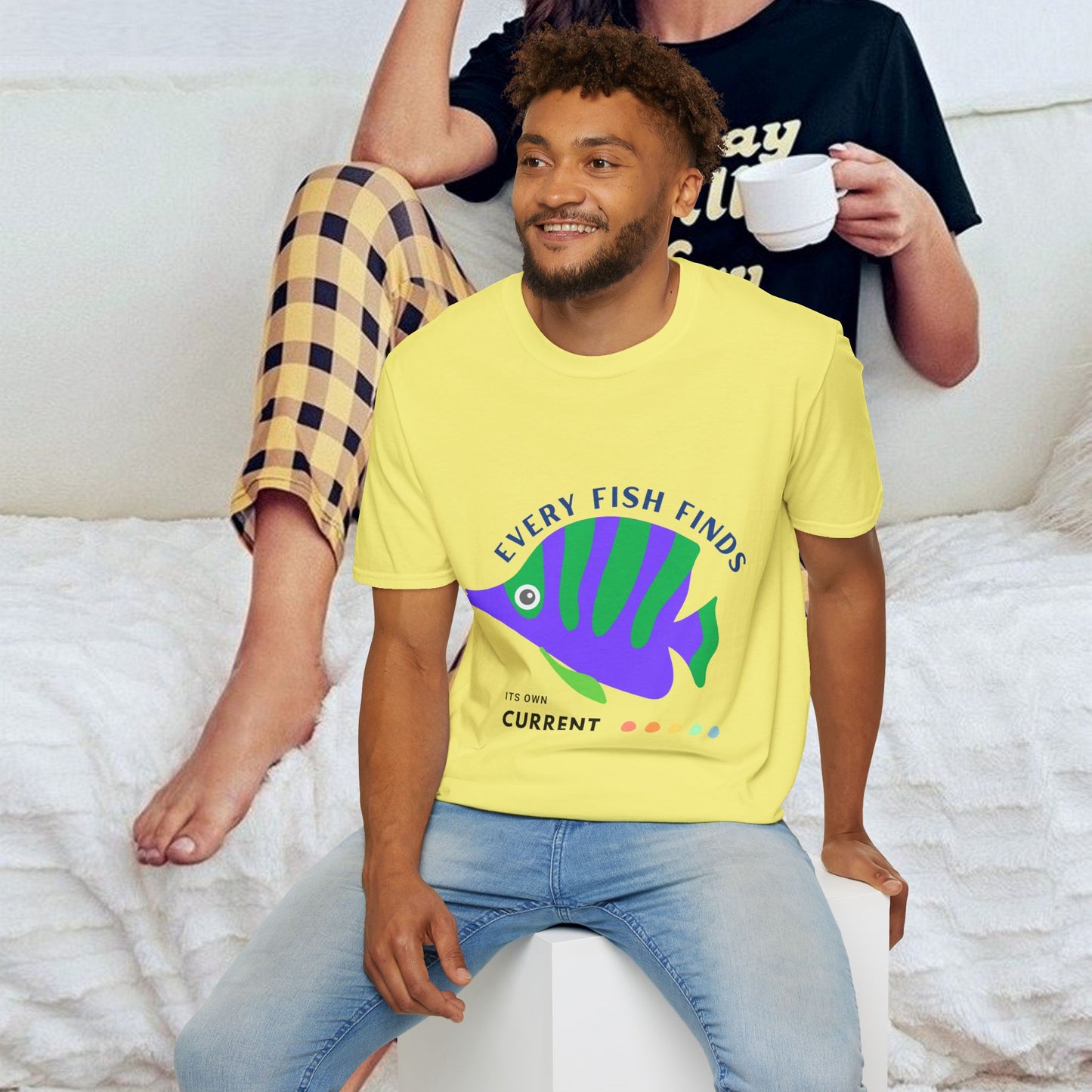 Unisex Softstyle T-Shirt_ N+ Series USSTS FT2WW010_ Limited Edition by WesternWaves:
