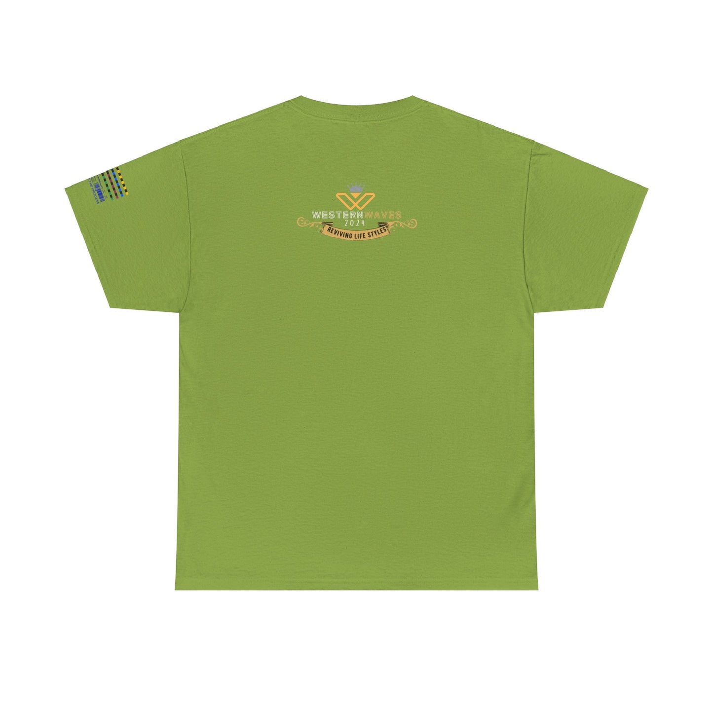 Unisex Heavy Cotton Tee_ Crafted from premium 100% cotton_ N+ Series UHCT PT2WV002_ Limited Edition by WesternWaves: