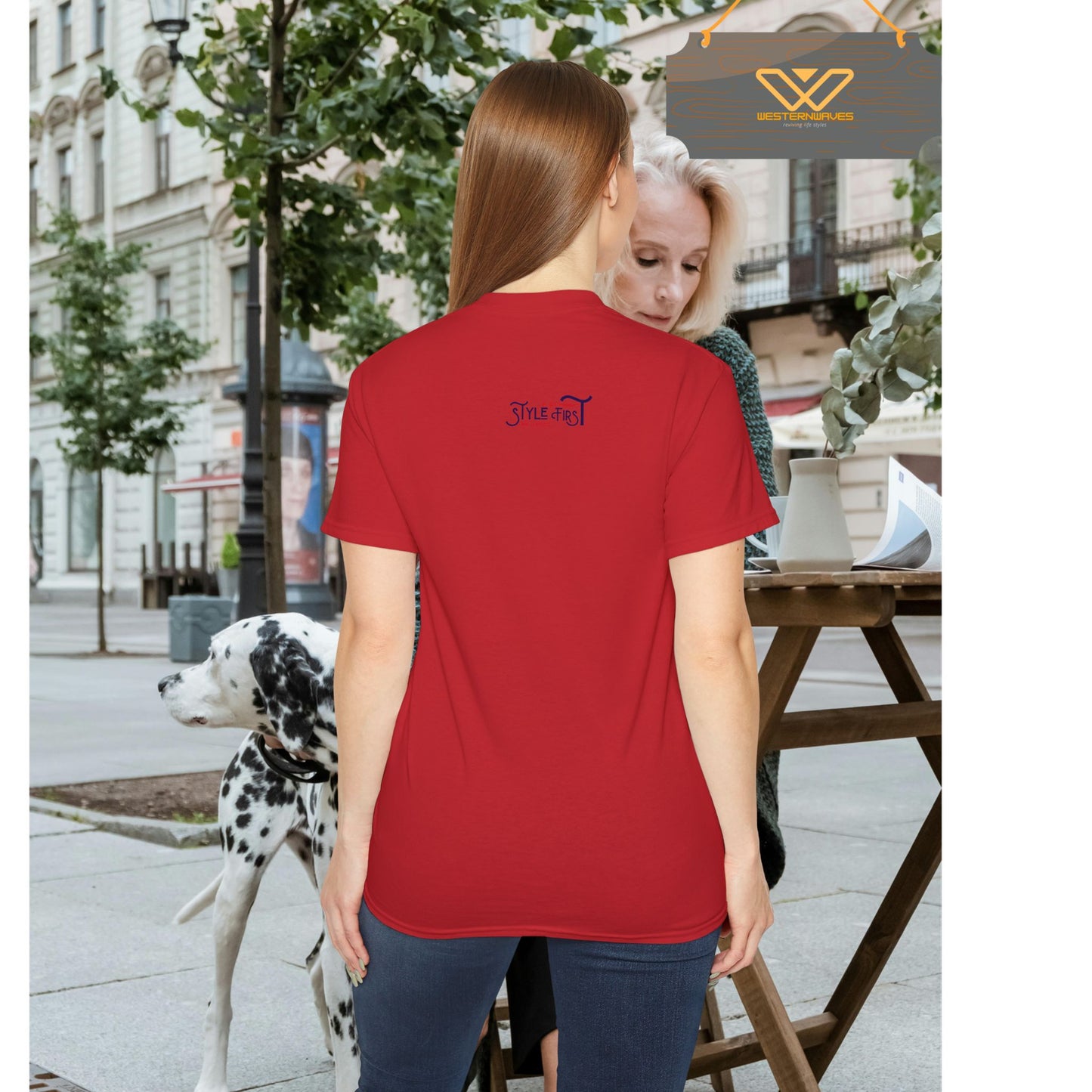 Unisex Ultra Cotton Tee_ Classic Comfort Unleashed_ N2* Series USUCTEE PT2WW009_ Limited Edition Maximum Comfort & Style by WesternWaves: