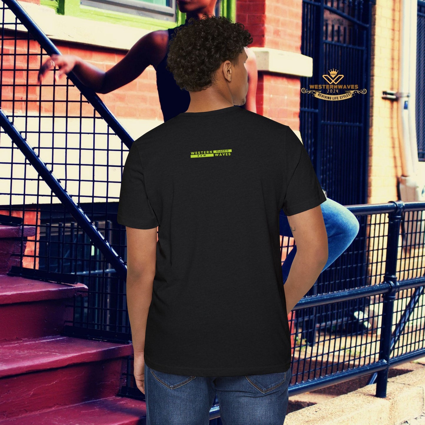 Eco-Friendly Unisex T-Shirt_ N7* Series ECOFUSTS PT2WW001_ Limited Edition Eco-Friendly T-Shirt by WesternWaves: