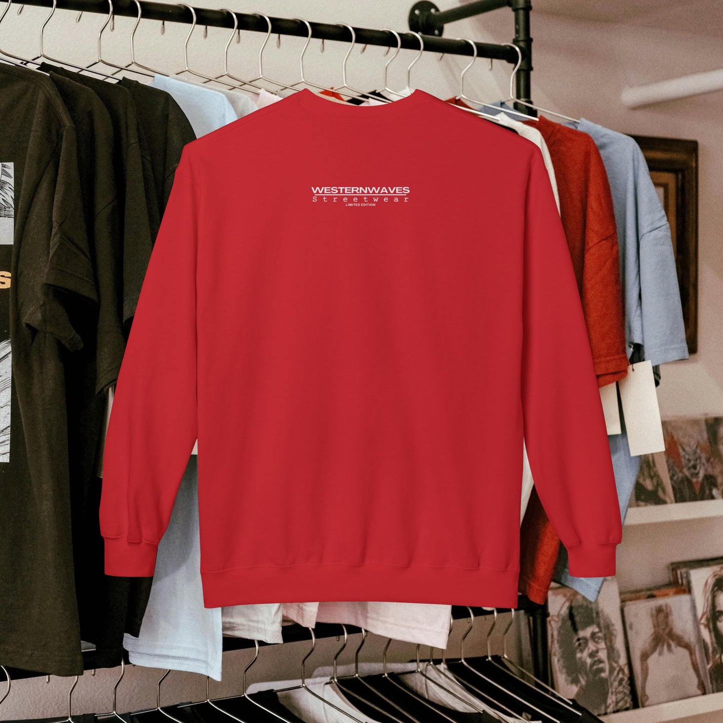 Every Line Got A Story Sweatshirt | Unisex Fleece Crewneck, Cozy Pullover, Artistic Gift, Casual Layer, Everyday Wear