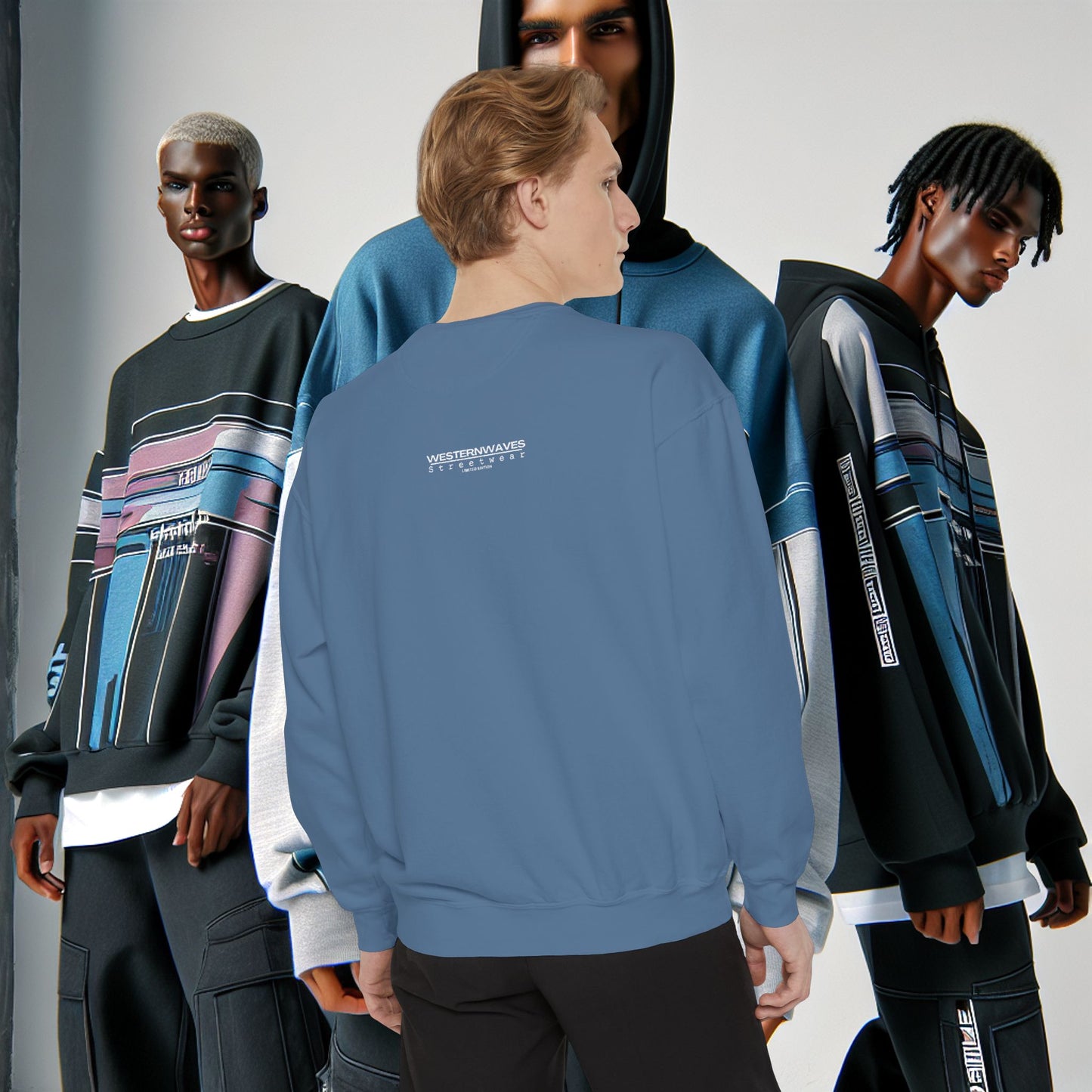 Predator & Prey Sweatshirt_ 03 Sep 2025_ Cozy Unisex Pullover, Nature Lover Apparel, Gifts for Wildlife Enthusiasts, Fall Fashion Layer