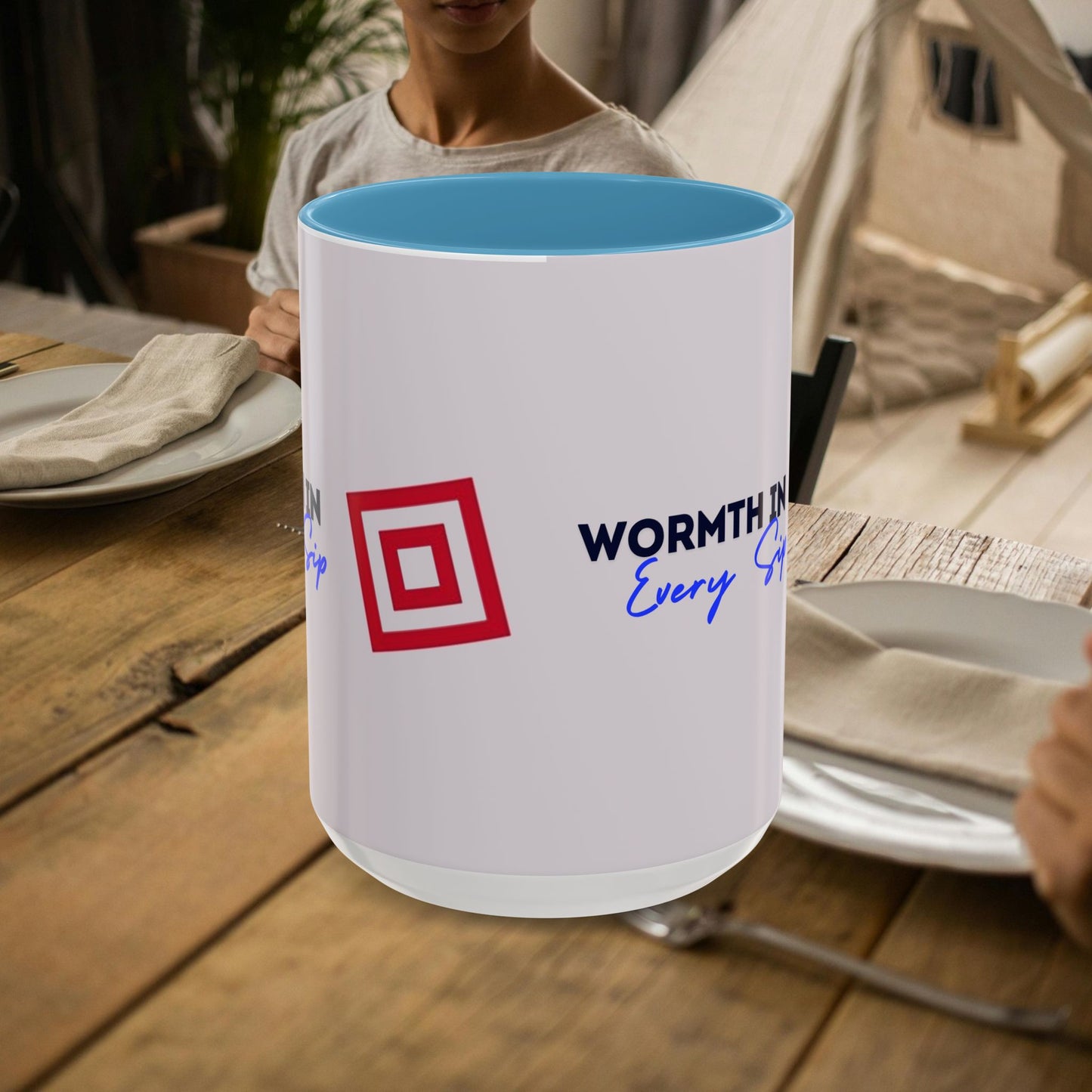 Accent Coffee Mug (11, 15oz)_ N2 Series ACMUG PT2WW003_ Limited Edition Mug by WesternWaves
