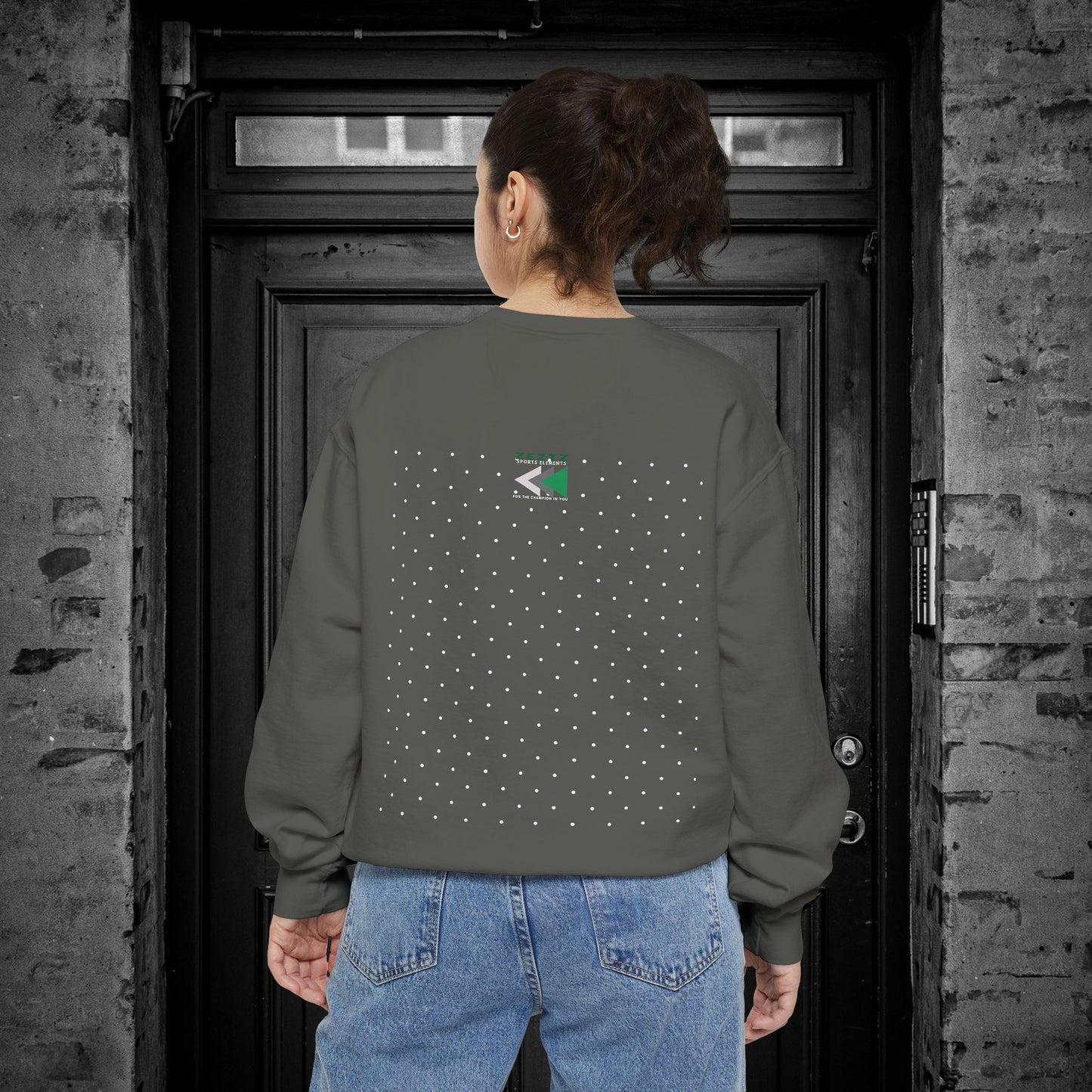 Unisex Garment-Dyed Sweatshirt_ N2 Series USGDSS PT2WW001_ Limited Edition Masterpiece of ‘ZeztZ’ Sports Brand Luxury & Casual Comfort by WesternWaves: