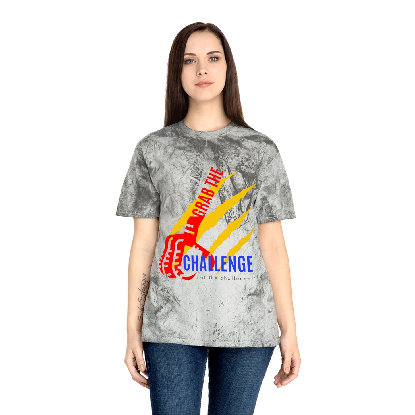 Unisex Color Blast T-Shirt_ N+ Series USCBTS PT2WW001_ Limited Edition by WesternWaves: