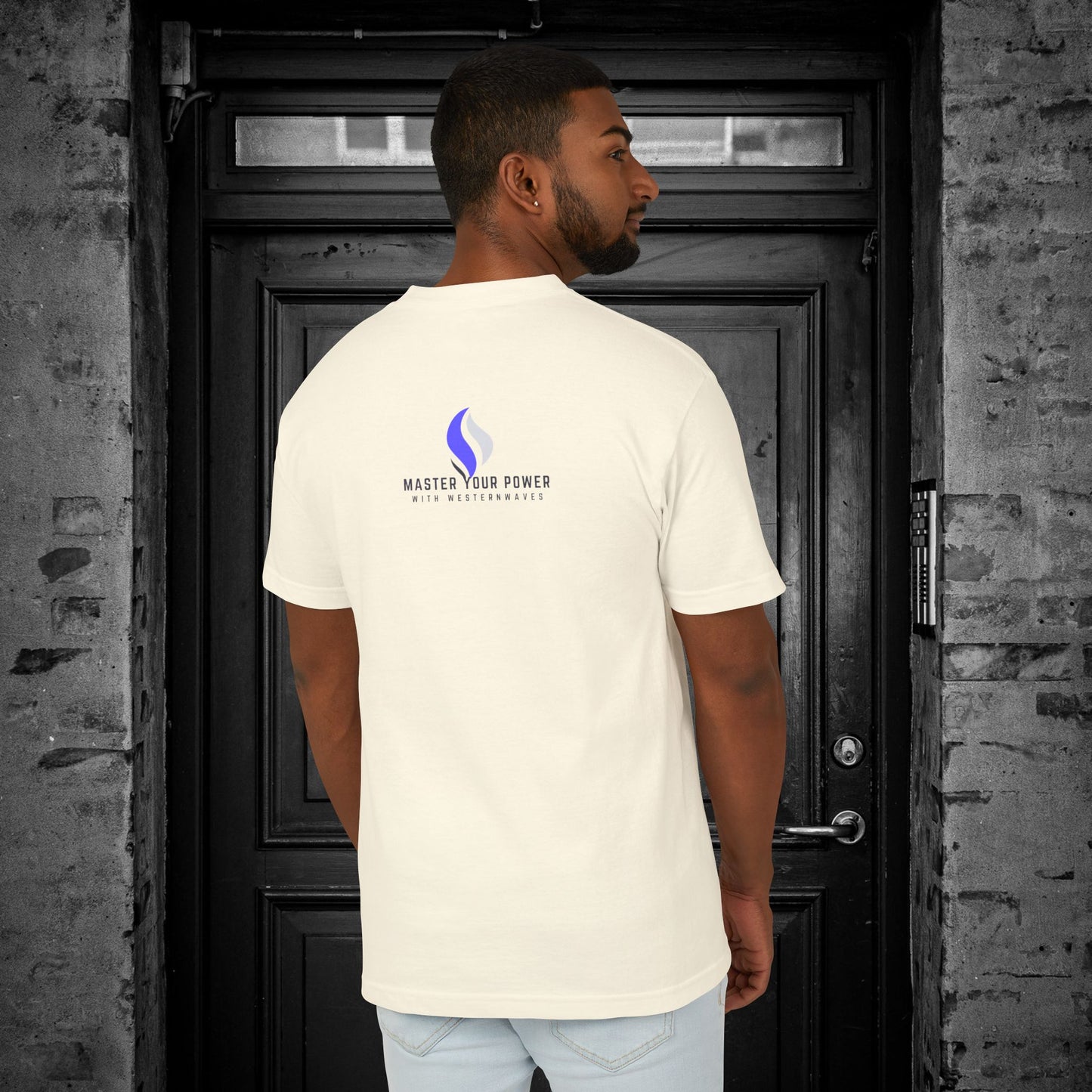 Unisex Garment-Dyed Heavyweight Cotton Tee_ N2+ Series USGDHWCTEE PT2WW008_ Limited Edition Statement of Style by WesternWaves: