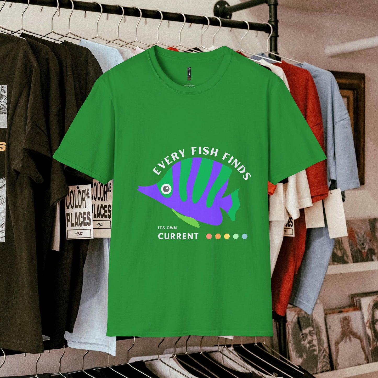 Unisex Softstyle T-Shirt_ N+ Series USSTS FT2WW010_ Limited Edition by WesternWaves: