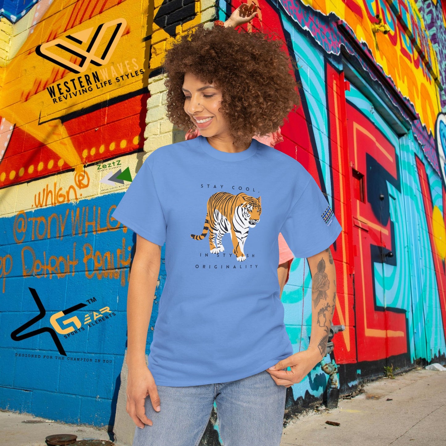 Unisex Heavy Cotton Tee_ Crafted from premium 100% cotton_ N+ Series UHCT PT2WV011_ Limited Edition by WesternWaves: