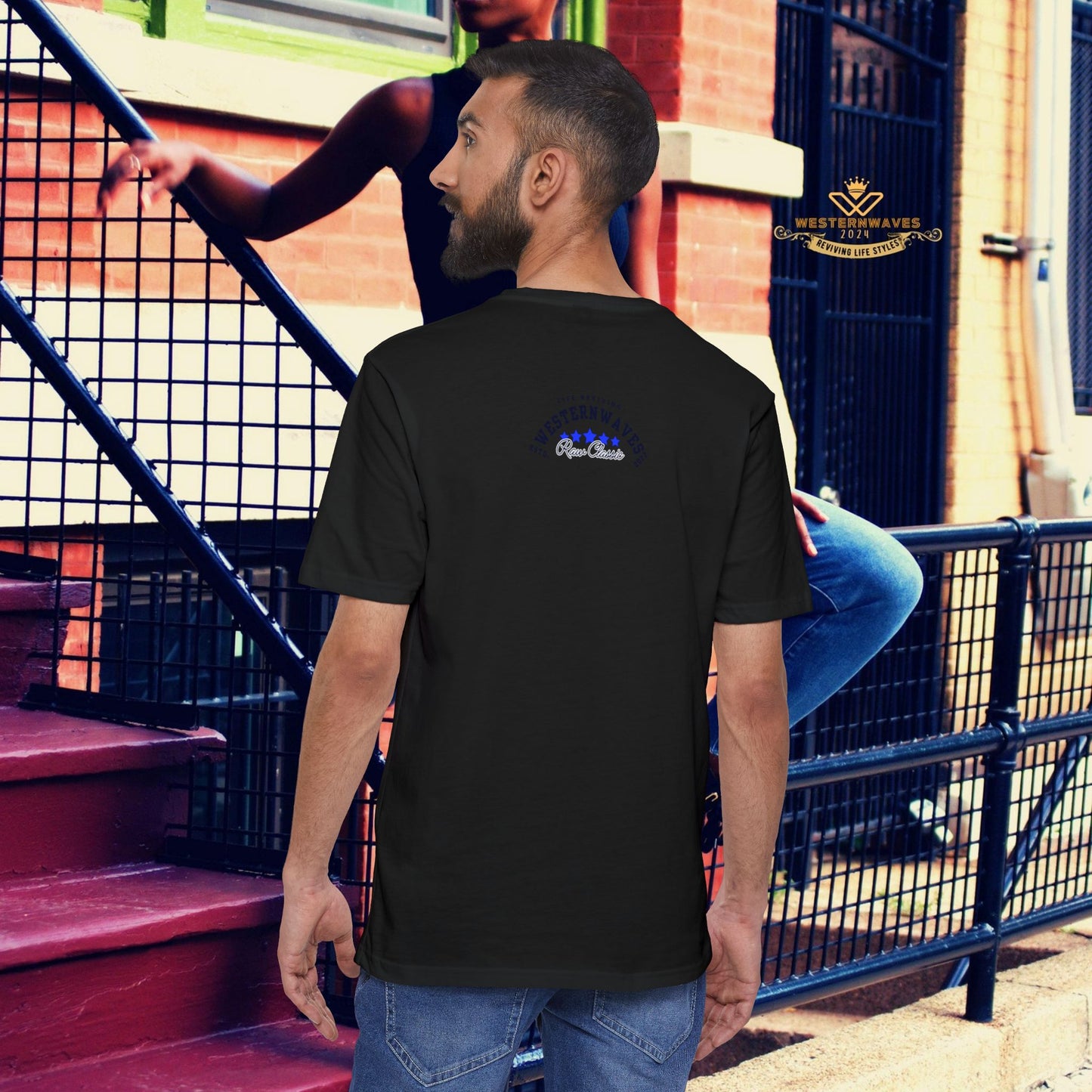 Unisex District® Re-Tee®_ N Series USDRR_ PT2WW001_ Sustainable Style by WesternWaves: