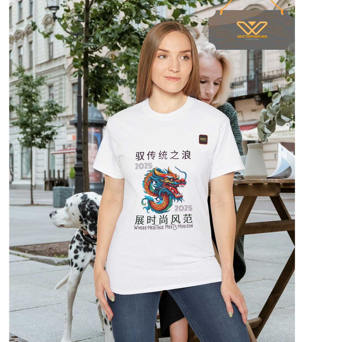 Unisex Ultra Cotton Tee_ Classic Comfort Unleashed_ N2+ Series USUCTEE PT2WW007_ Limited Edition Maximum Comfort & Style by WesternWaves: