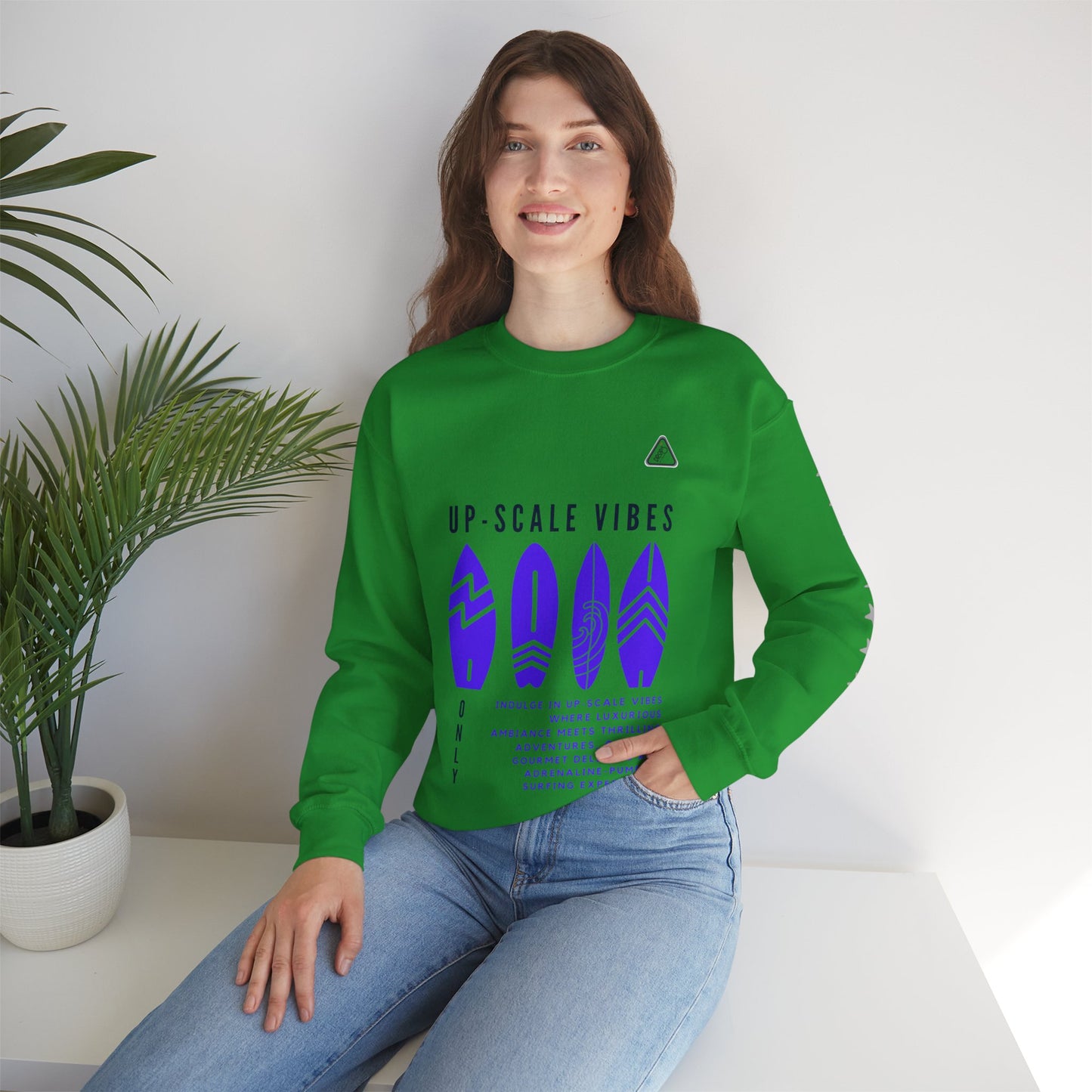 Unisex Heavy Blend™ Crewneck Sweatshirt_ N2 Series JBRW PT2WW001_Limited Edition Pure Luxury by WesternWaves: