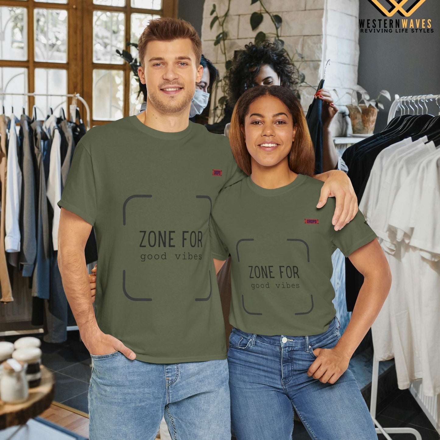Unisex Heavy Cotton Tee_ 20 July 2025_ Limited Edition Unique Summer Wear_ by WesternWaves: