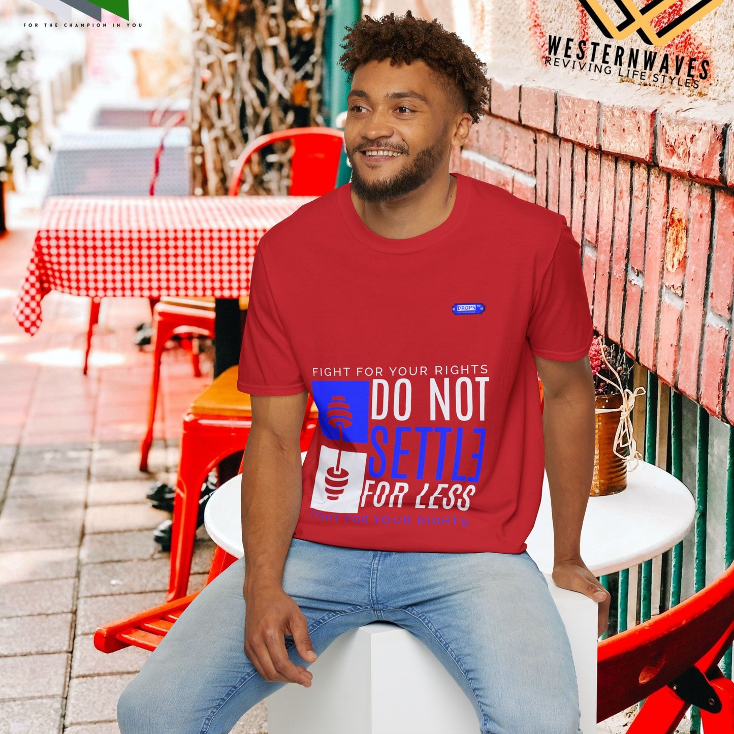 Unisex Softstyle T-Shirt_ N2 Series SPW USSTS FT2WW009_ Redefine Relaxation Limited Edition by WesternWaves: