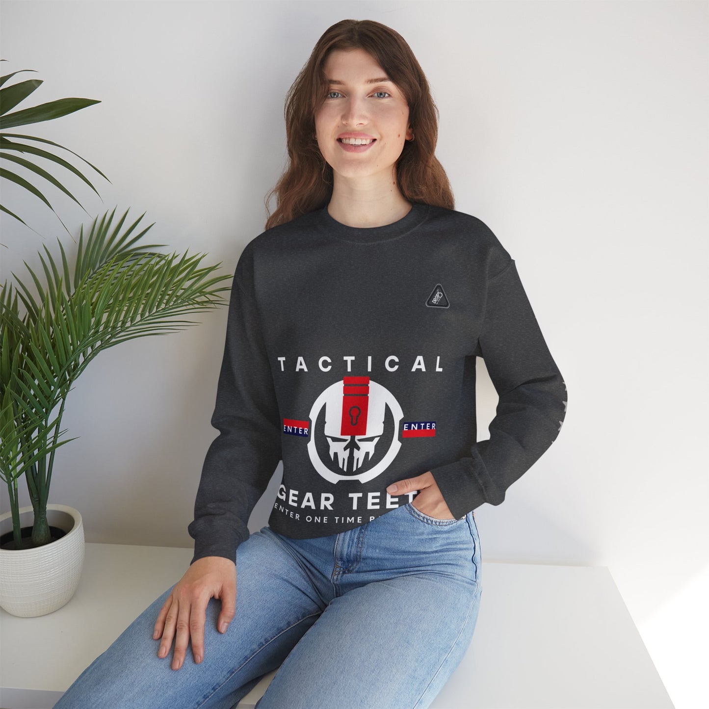 Unisex Heavy Blend™ Crewneck Sweatshirt_ N2 Series UHBCSS PT2WW005_ Limited Edition by WesternWaves: