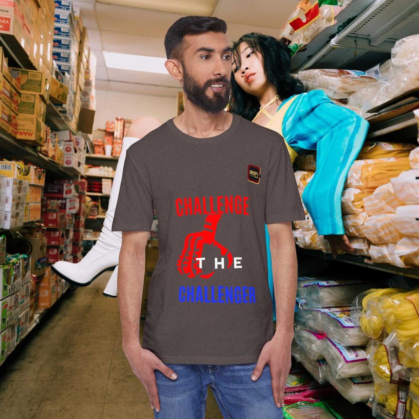 Unisex District® Re-Tee®_ N Series USDRR_ PT2WW002_ Sustainable Style by WesternWaves: