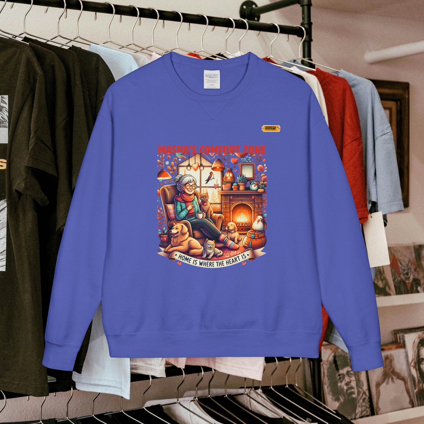 Crewneck Sweatshirt_ N7* Series CNSS PT2WW001_ Limited Edition Gift for Her, by WesternWaves: