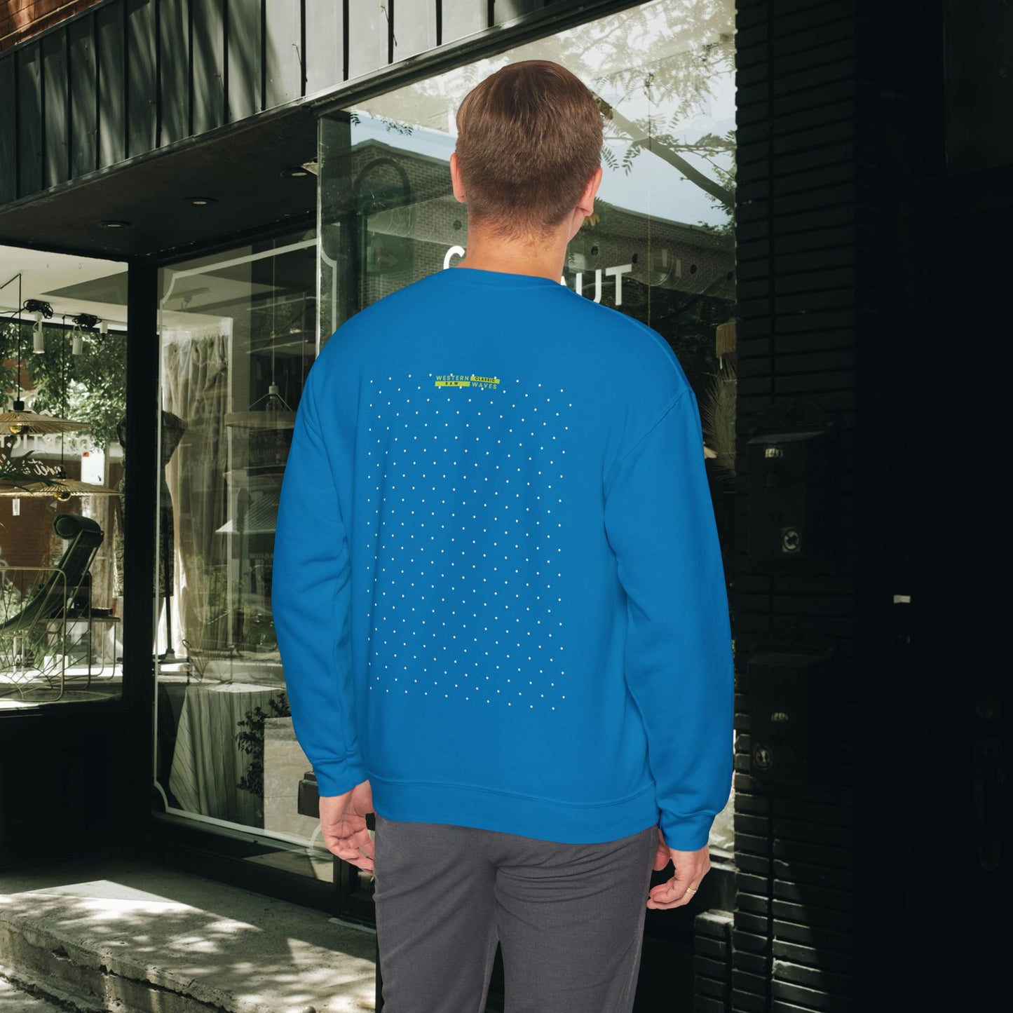 Unisex Heavy Blend™ Crewneck Sweatshirt_ N2 Series UHBCSS PT2WW019_ Limited Edition Pure Luxury By WesternWaves: