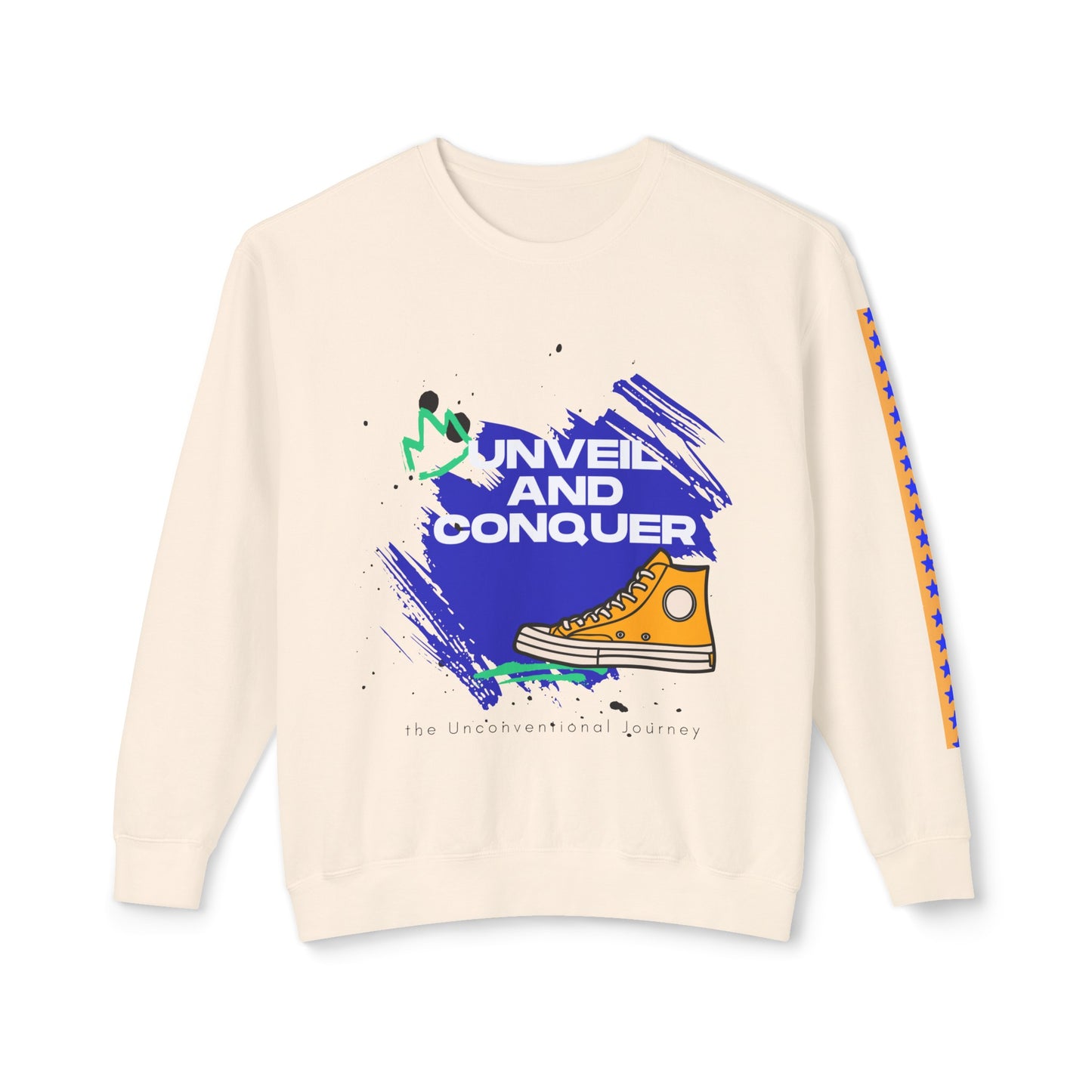 Unisex Lightweight Crewneck Sweatshirt_ N2+ Series ULWCSS PT2WW003_ Limited Edition Unparalleled Quality by WesternWaves: