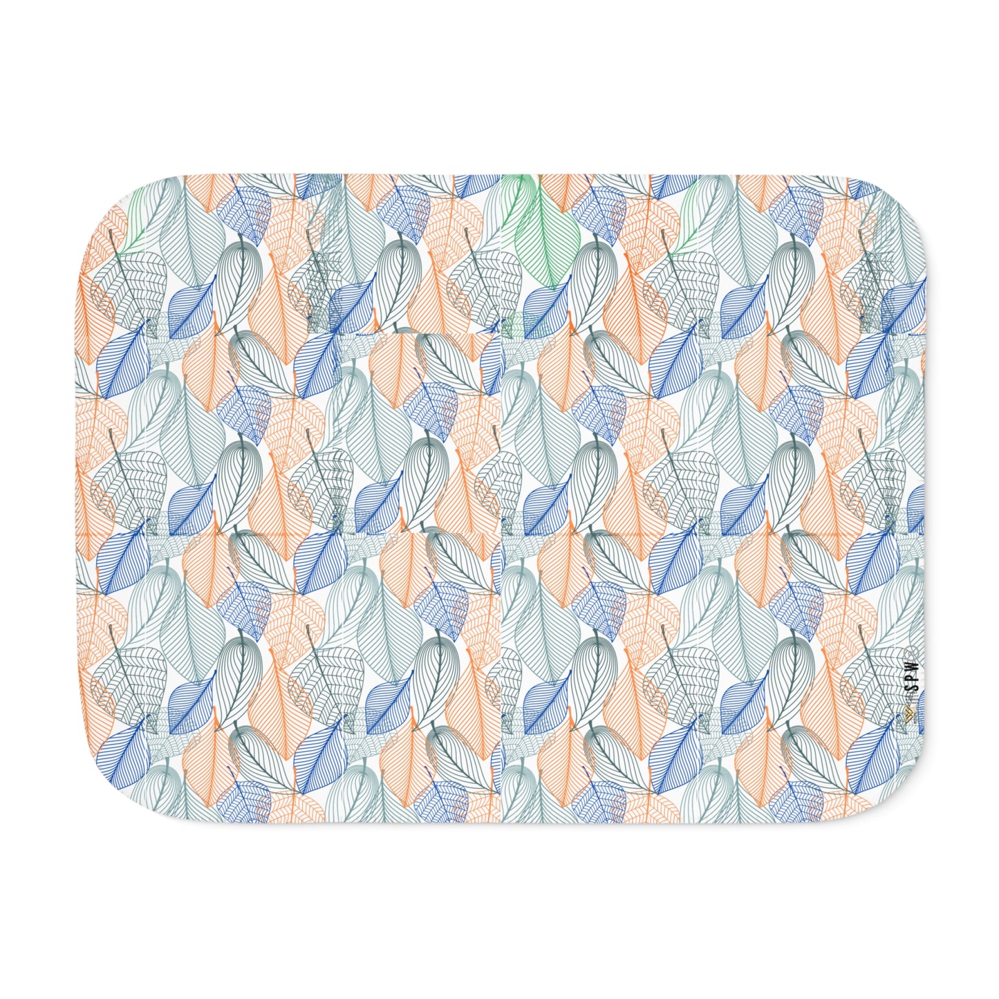 Sherpa Blankets (Two Colors)_ N2 Series SBI2C PT2WW004_ Limited Edition Customizable Design by WesternWaves: