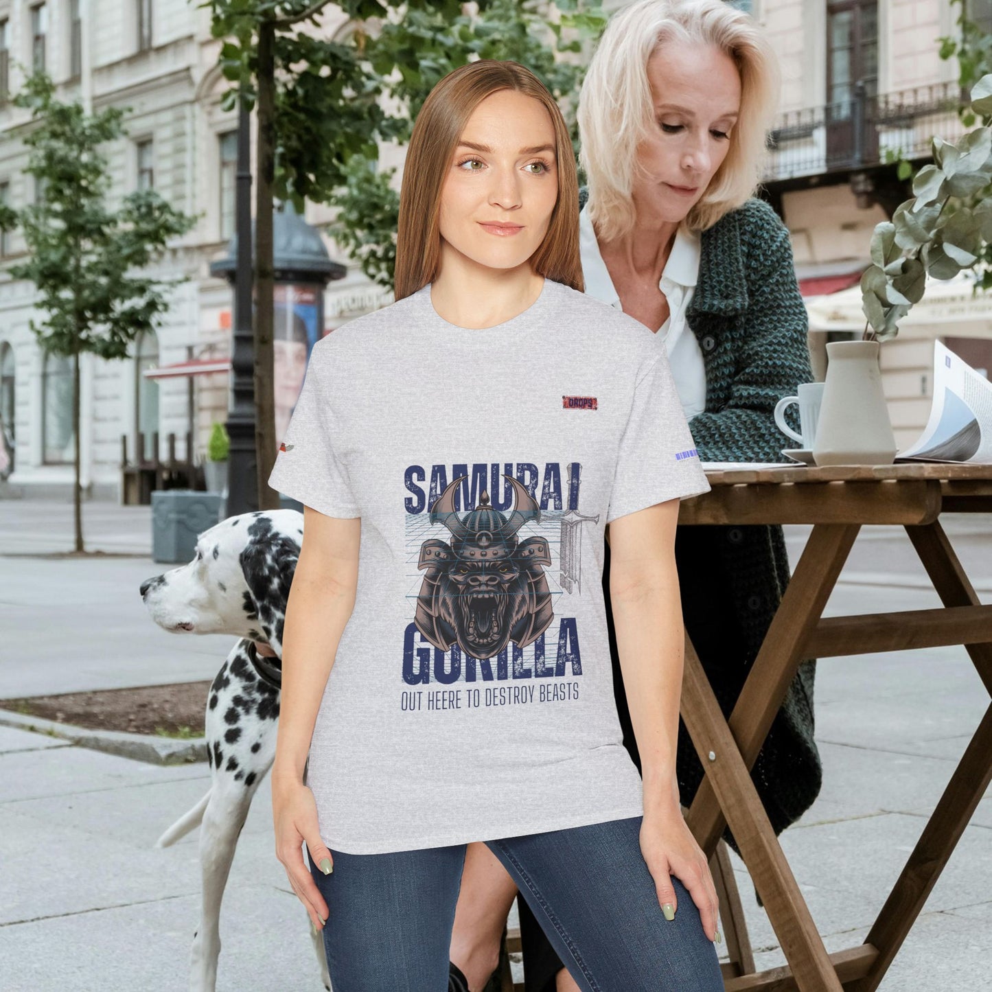 Unisex Ultra Cotton Tee_ Classic Comfort Unleashed_ N2 Series USUCTEE PT2WW004_ Limited Edition Maximum Comfort & Style by WesternWaves: