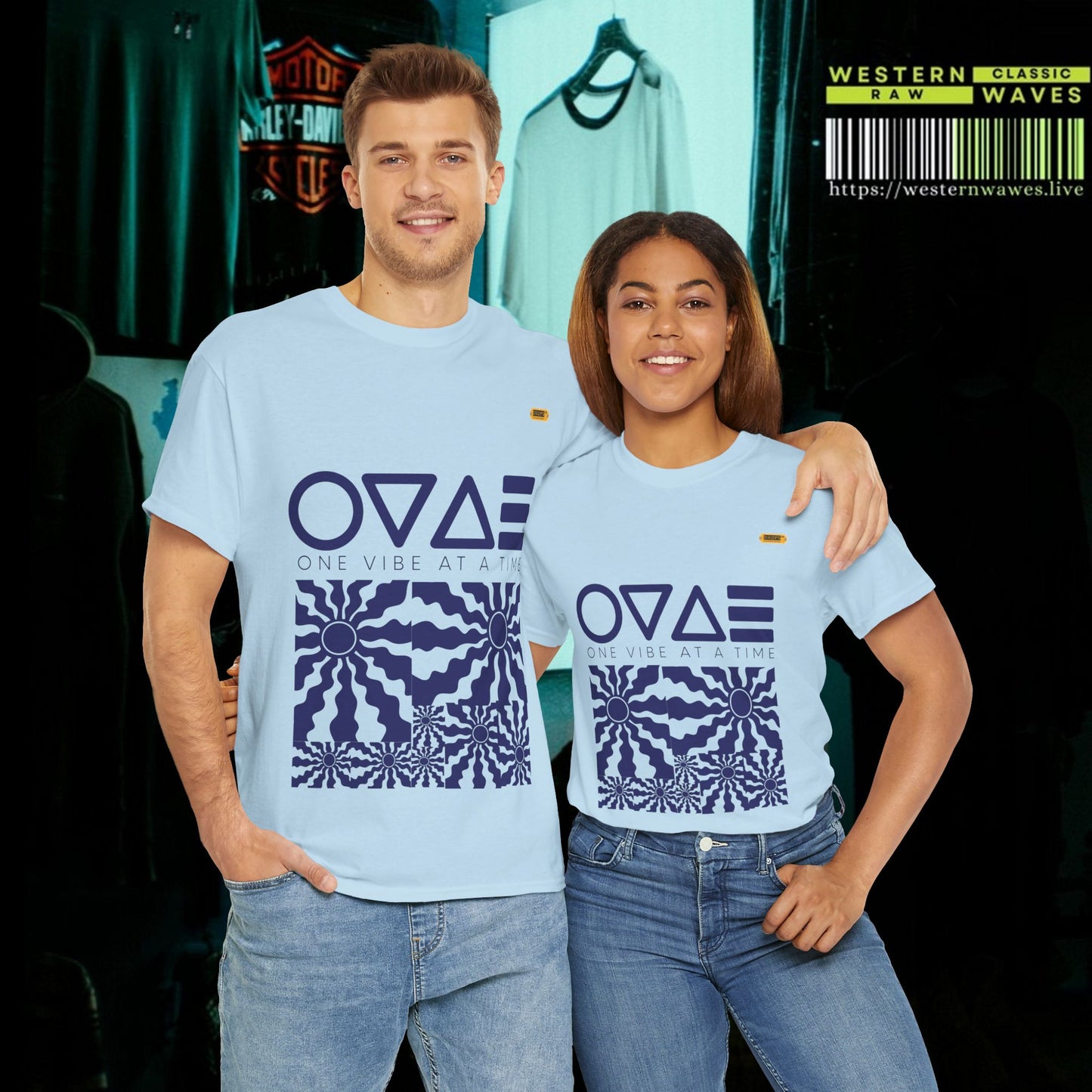 Unisex Heavy Cotton Tee_ Series N7* USHCTEE PT2WW003_ Limited Edition Heavy Cotton Tee by WesternWaves: