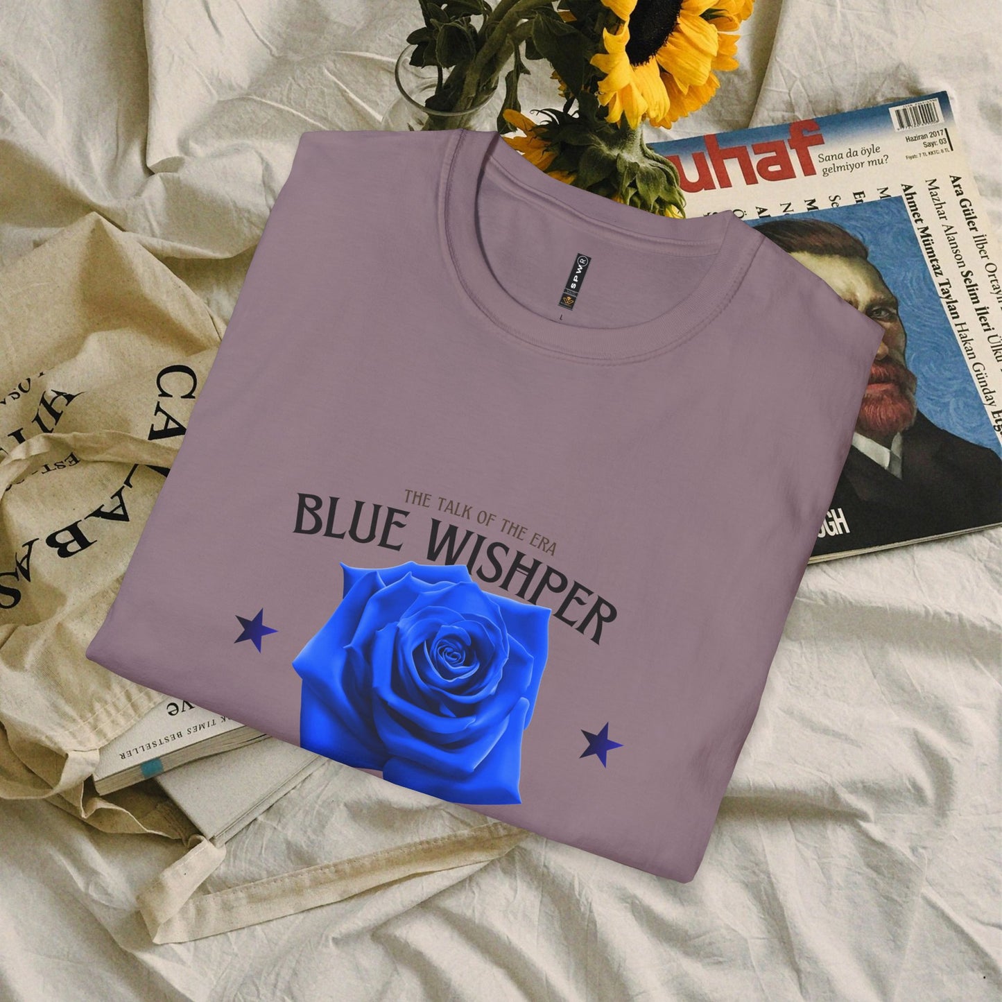 Unisex Softstyle T-Shirt_ N3+ Series USSTS FT2WW005_ Limited Edition Redefines & Relaxation by WesternWaves: