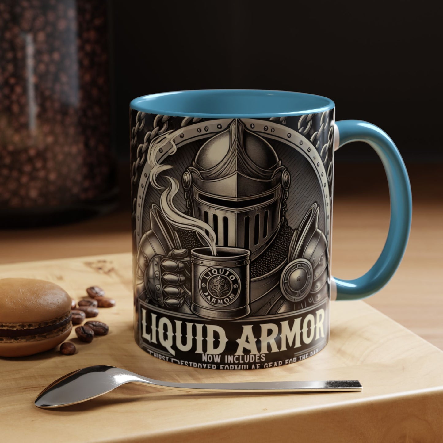 Accent Coffee Mug 11, 15oz_ N3+ Series ACM11OZ PT2WW0002_ Vibrant Limited Edition Design by WesternWaves: