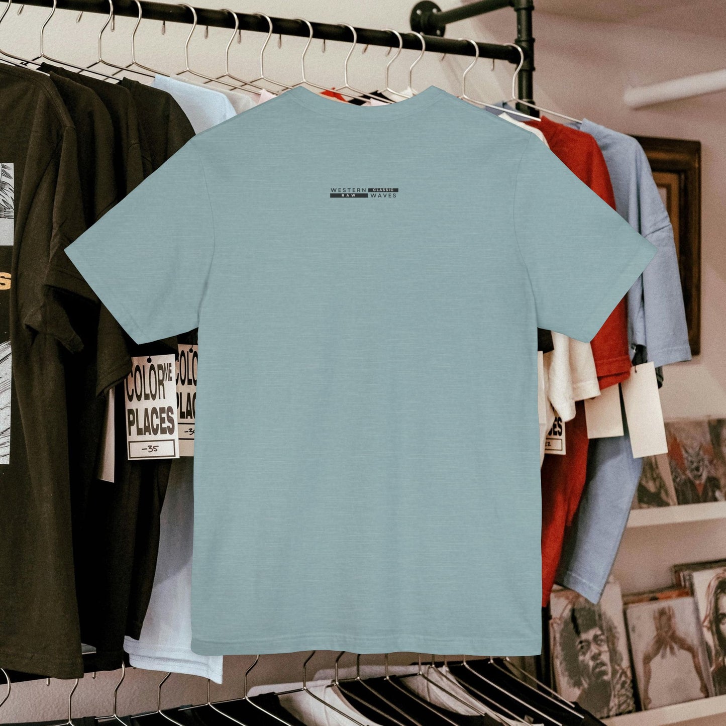 Unisex Jersey T-Shirt_ N+ Series USJTS PT2WP002_ Limited Edition T-Shirt by WesternWaves: