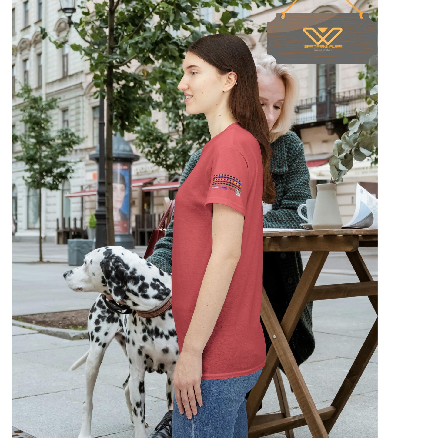 Unisex Heavy Cotton Tee_ Crafted from premium 100% cotton_ N+ Series UHCT PT2WV011_ Limited Edition by WesternWaves: