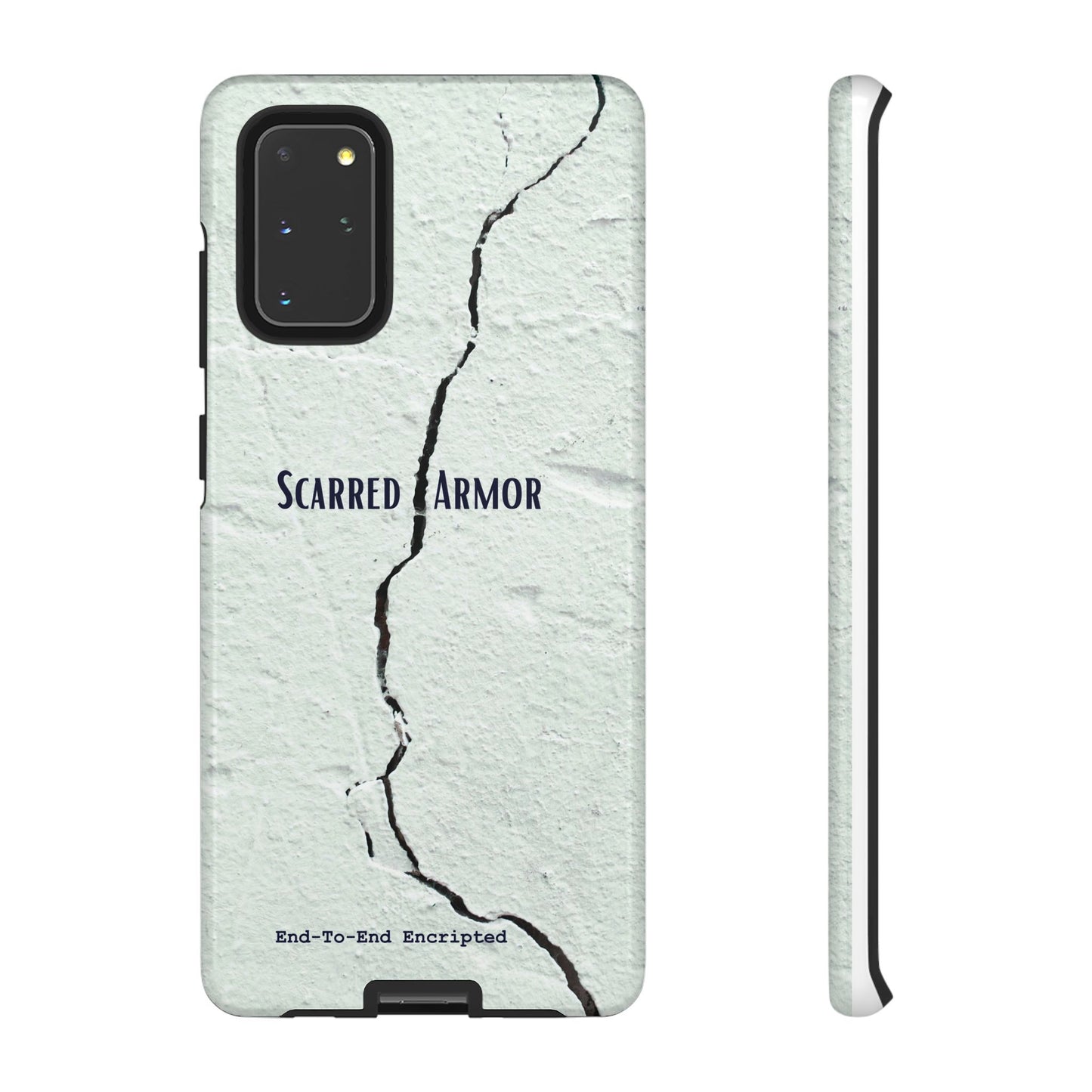 Tough Cases_ Samsung Galaxy Phone Case_ Series N8+ TCPCASE PT2WW003_ Limited Edition Scarred Armor Design Samsung Galaxy Phone Cases by WesternWaves: