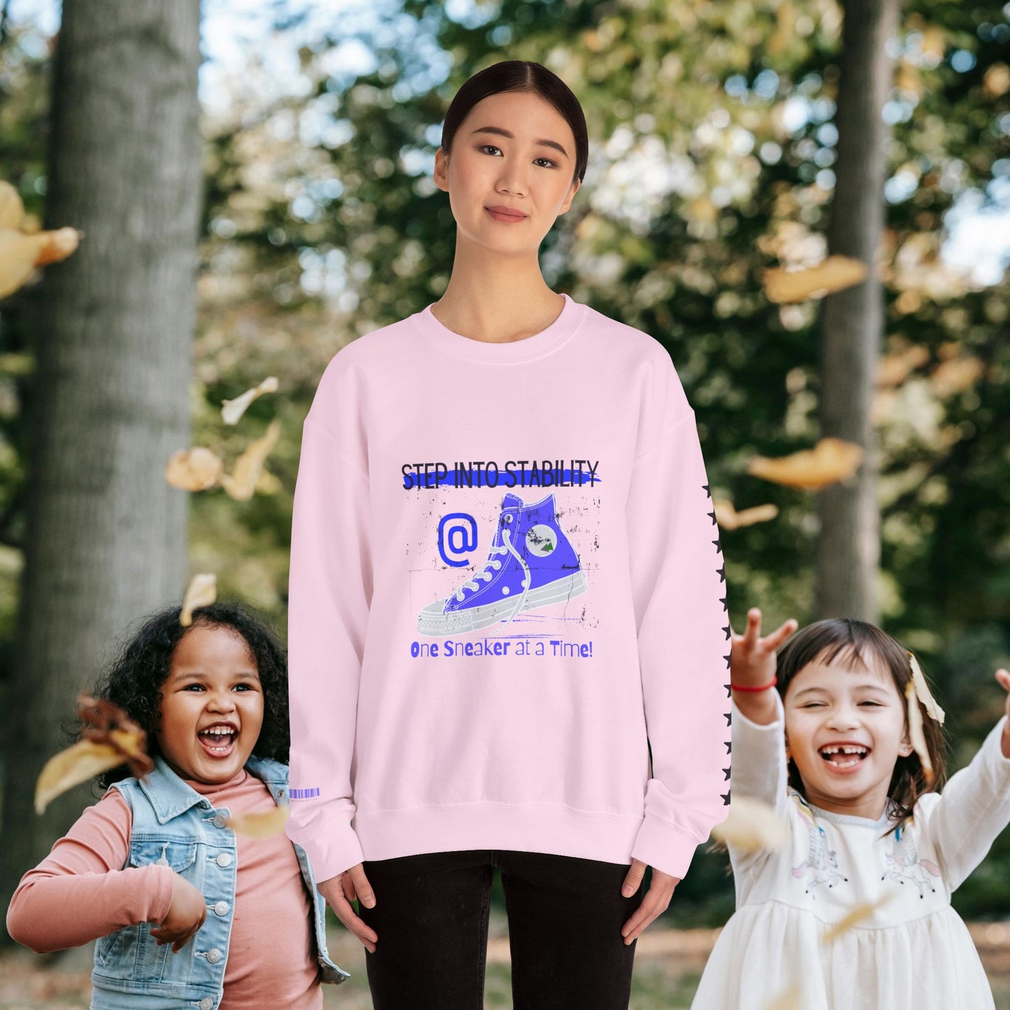 Unisex Heavy Blend™ Crewneck Sweatshirt_ N3+ Series UHBCSS PT2WW031_ Limited Edition Pure Luxury By WesternWaves: