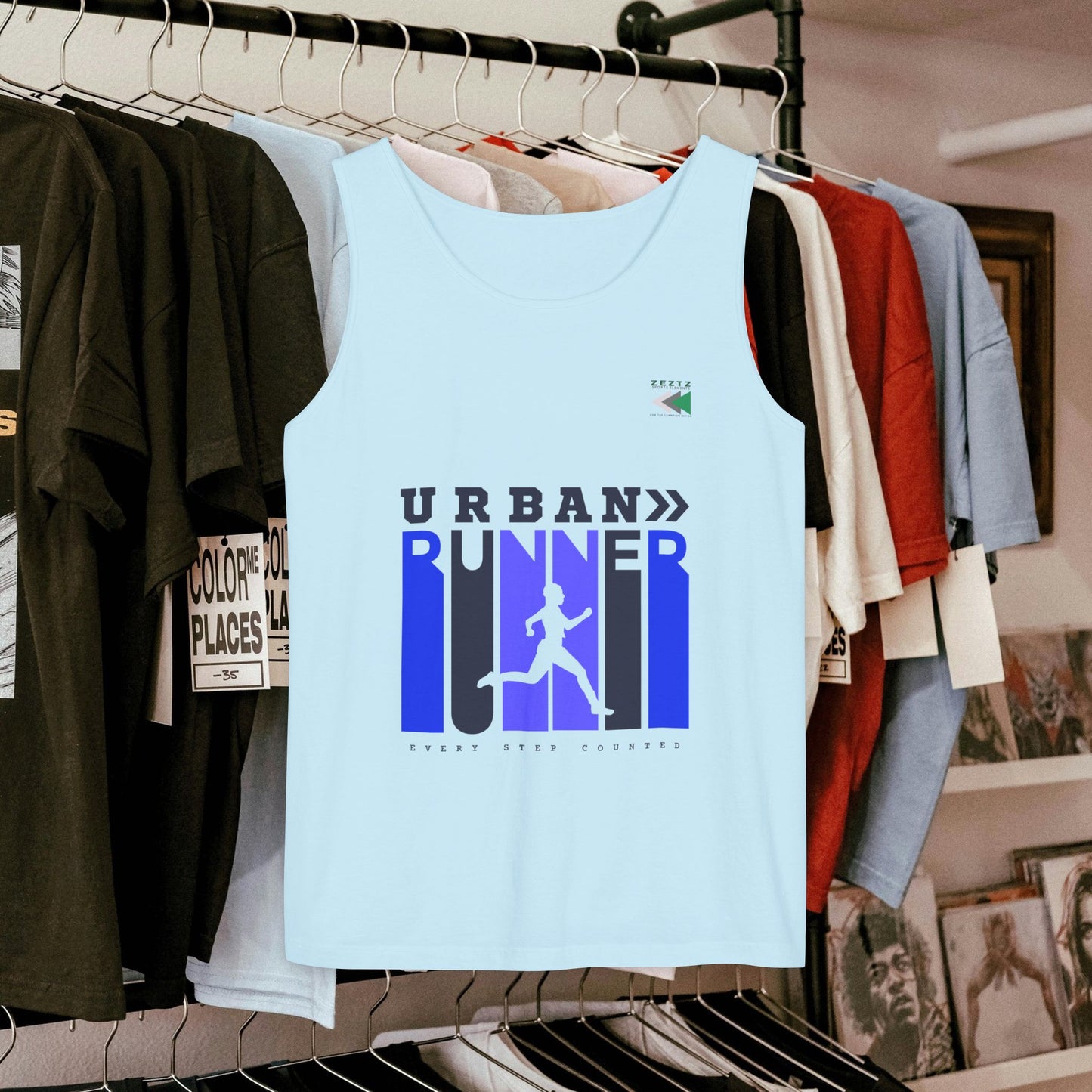 Unisex Garment-Dyed Tank Top_ 27 June 2025_ Limited Edition Summer Sports Apparel by WesternWaves: