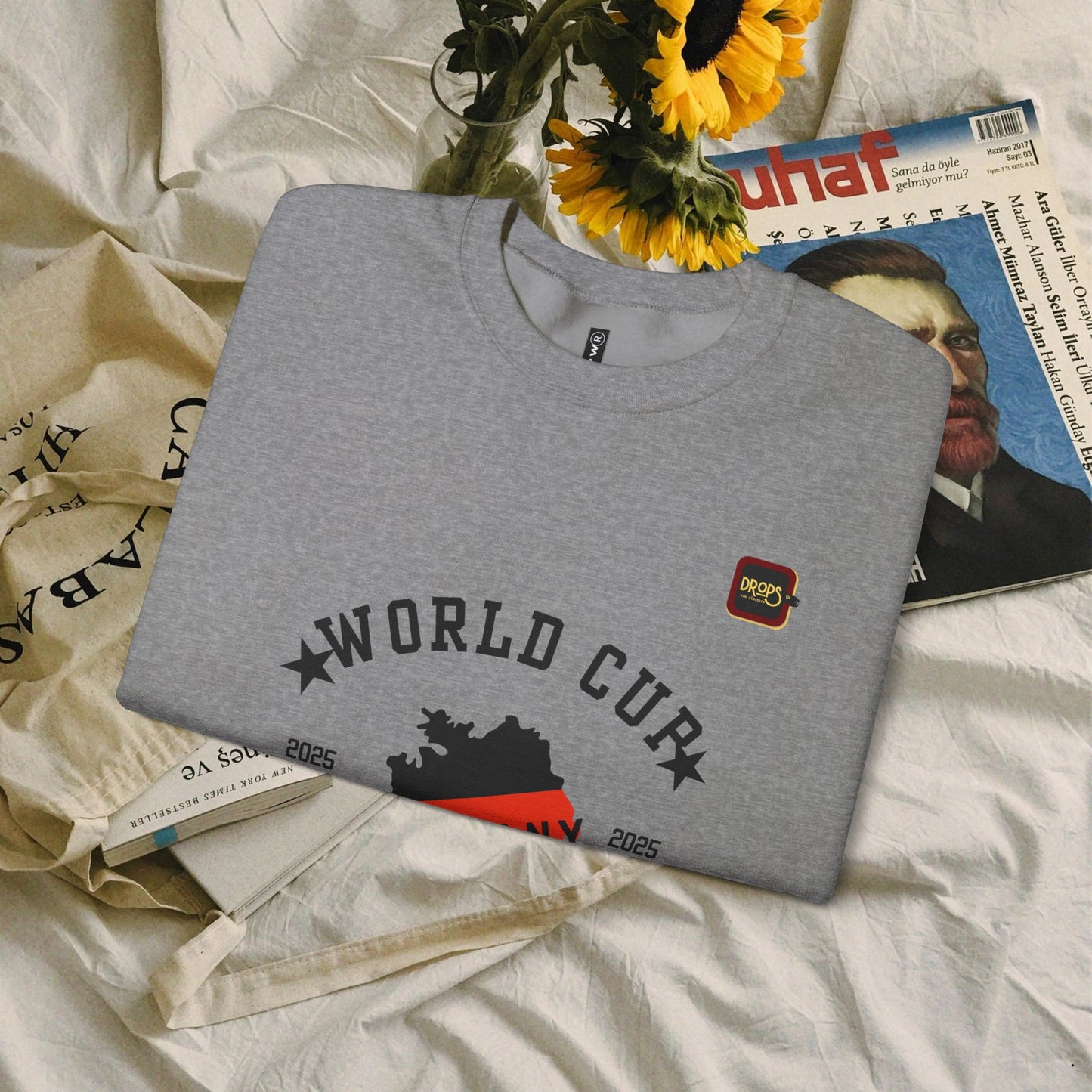 Unisex Sweatshirt_ N7+ Series USSS PT2WW001_ Germany The Winner by Default_ Limited Edition by WesternWaves: