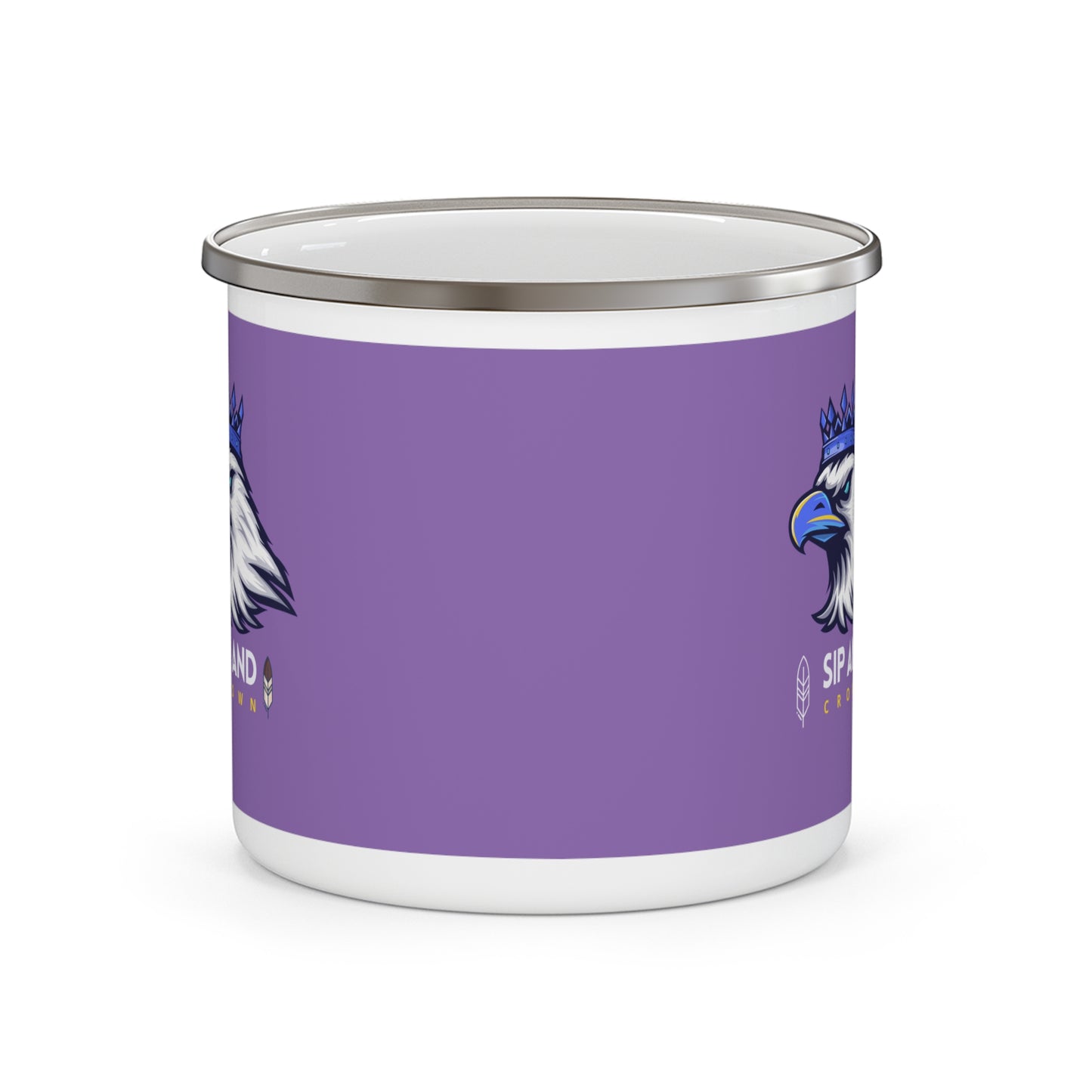 Enamel Camping Mug_ N3+ Series ECMG PT2WW002_ Limited Edition Wilderness Wanderlust by WesternWaves: