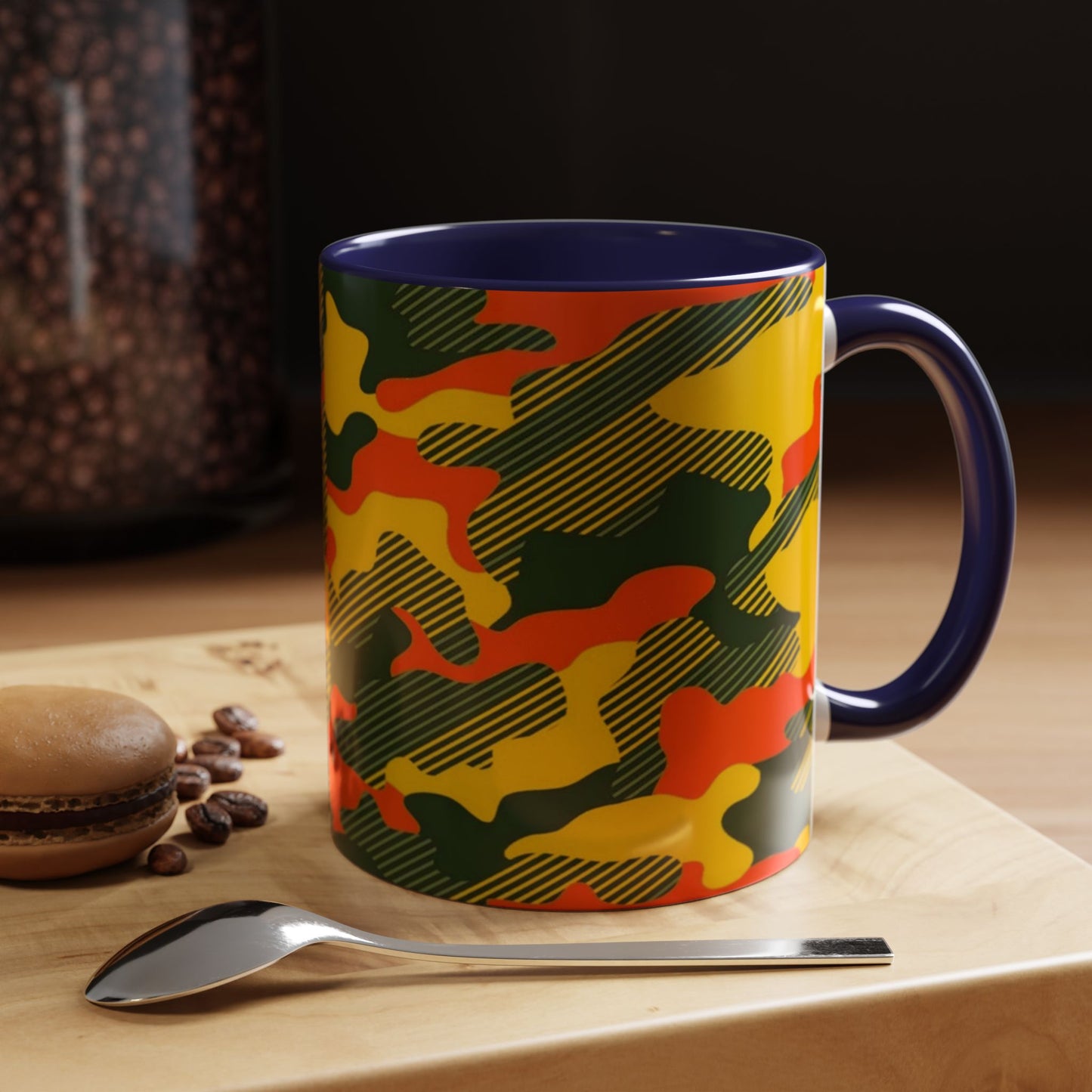 Accent Coffee Mug 11oz, 15 oz_ N2 Series ACM11OZ PT2WW001_ Vibrant Limited Edition Design by WesternWawes