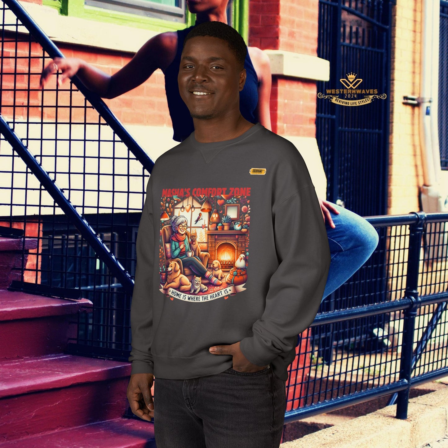 Crewneck Sweatshirt_ N7* Series CNSS PT2WW001_ Limited Edition Gift for Her, by WesternWaves: