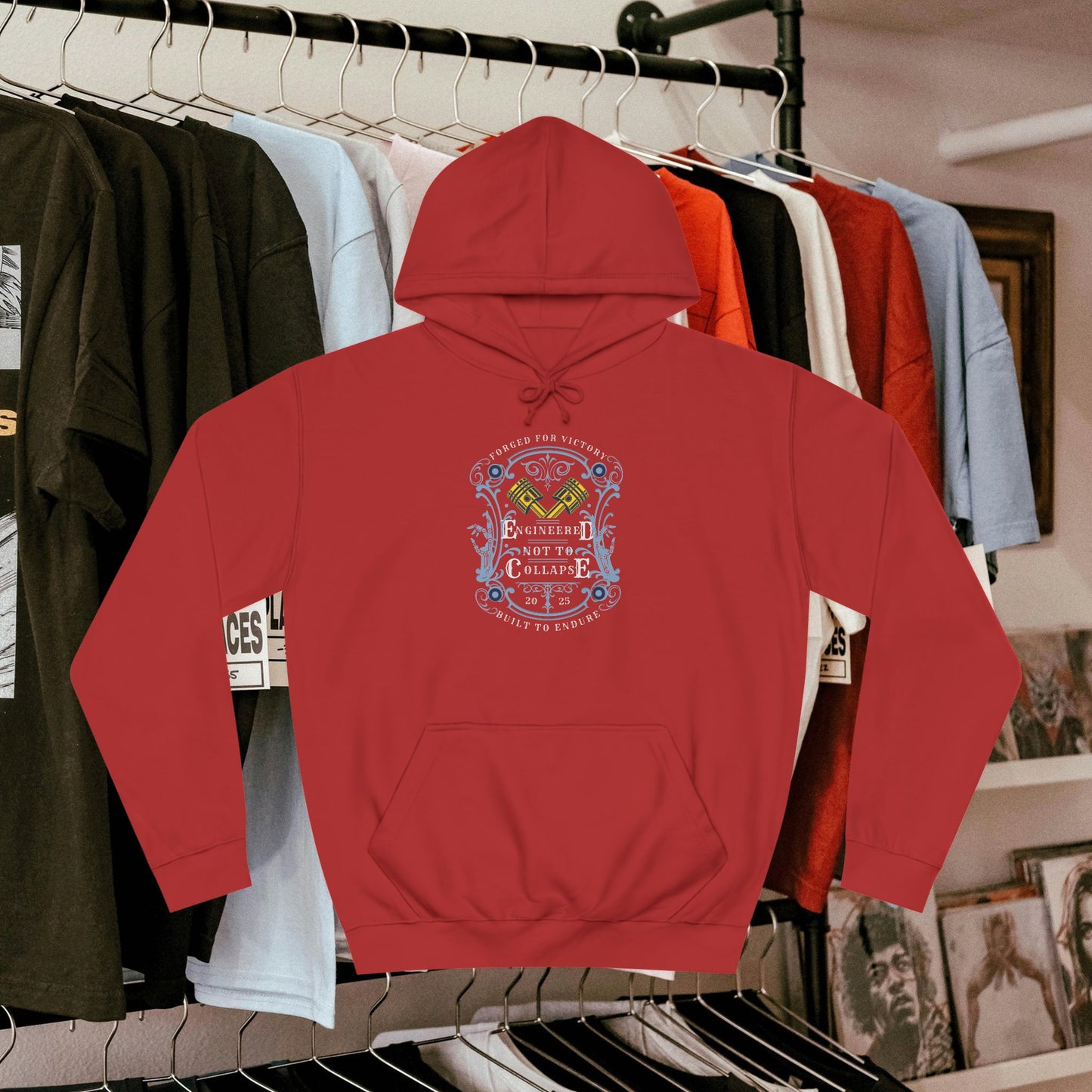 Unisex College Hoodie_ N3+ Series SCH PT2WW004_ Limited Edition Timeless Unisex Design by WesternWaves: