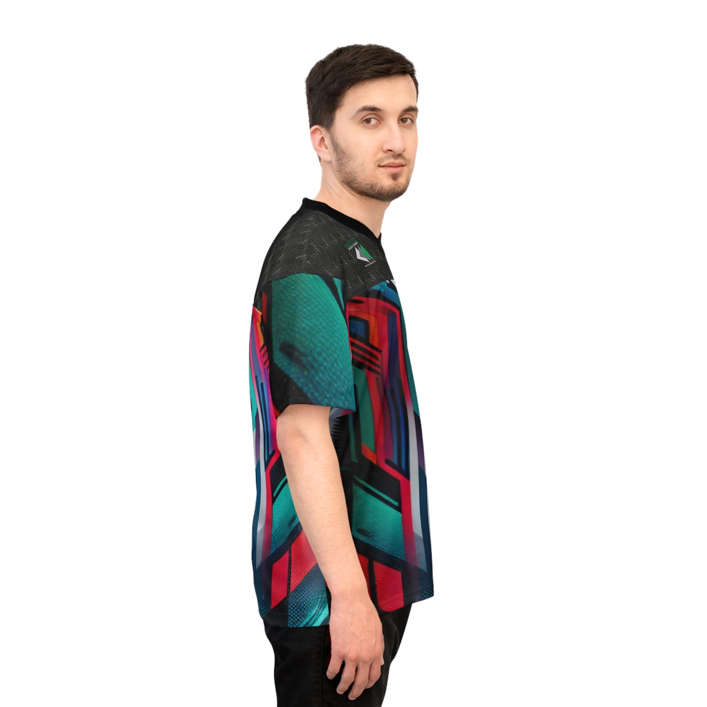 Unisex Football Jersey (AOP)_ Series UWD 060_ LImited Edition Soccer Jersey by WesternWaves: