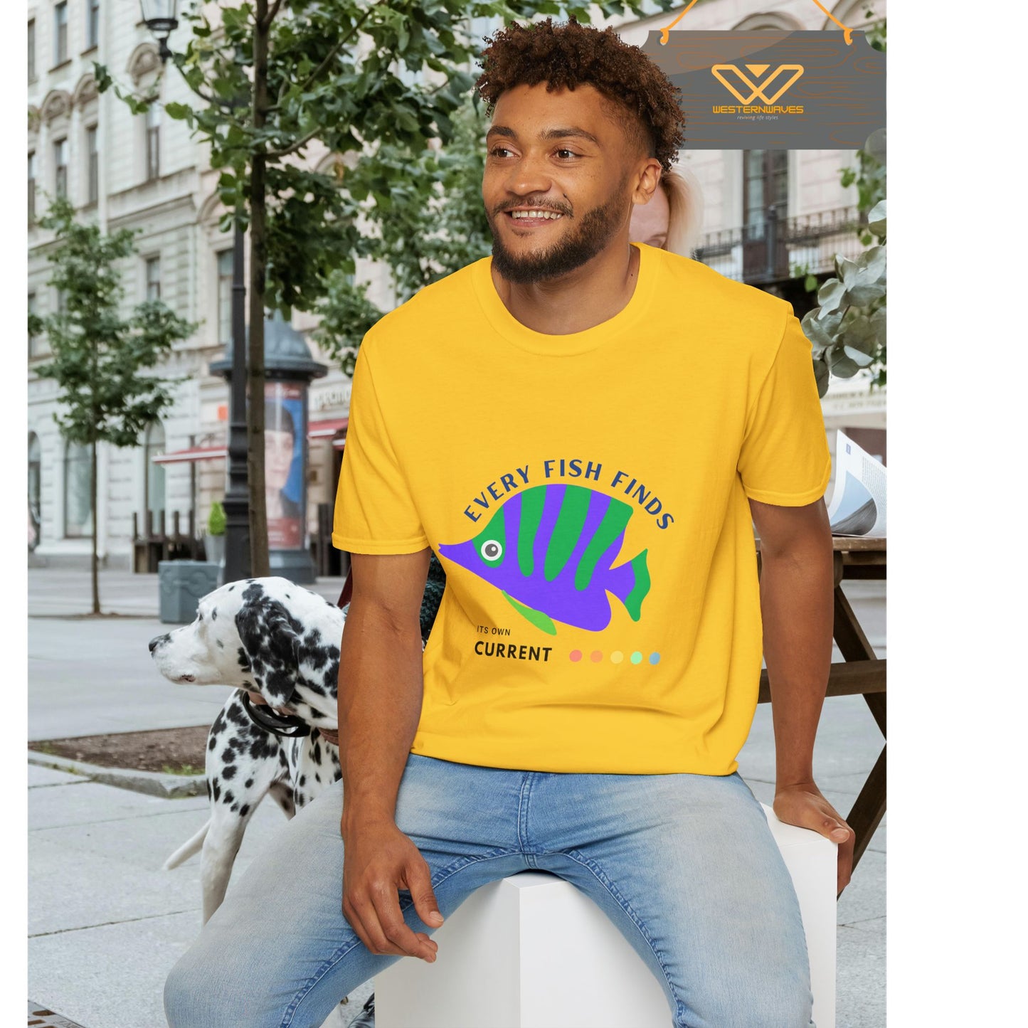 Unisex Softstyle T-Shirt_ N+ Series USSTS FT2WW009_ Limited Edition by WesternWaves: