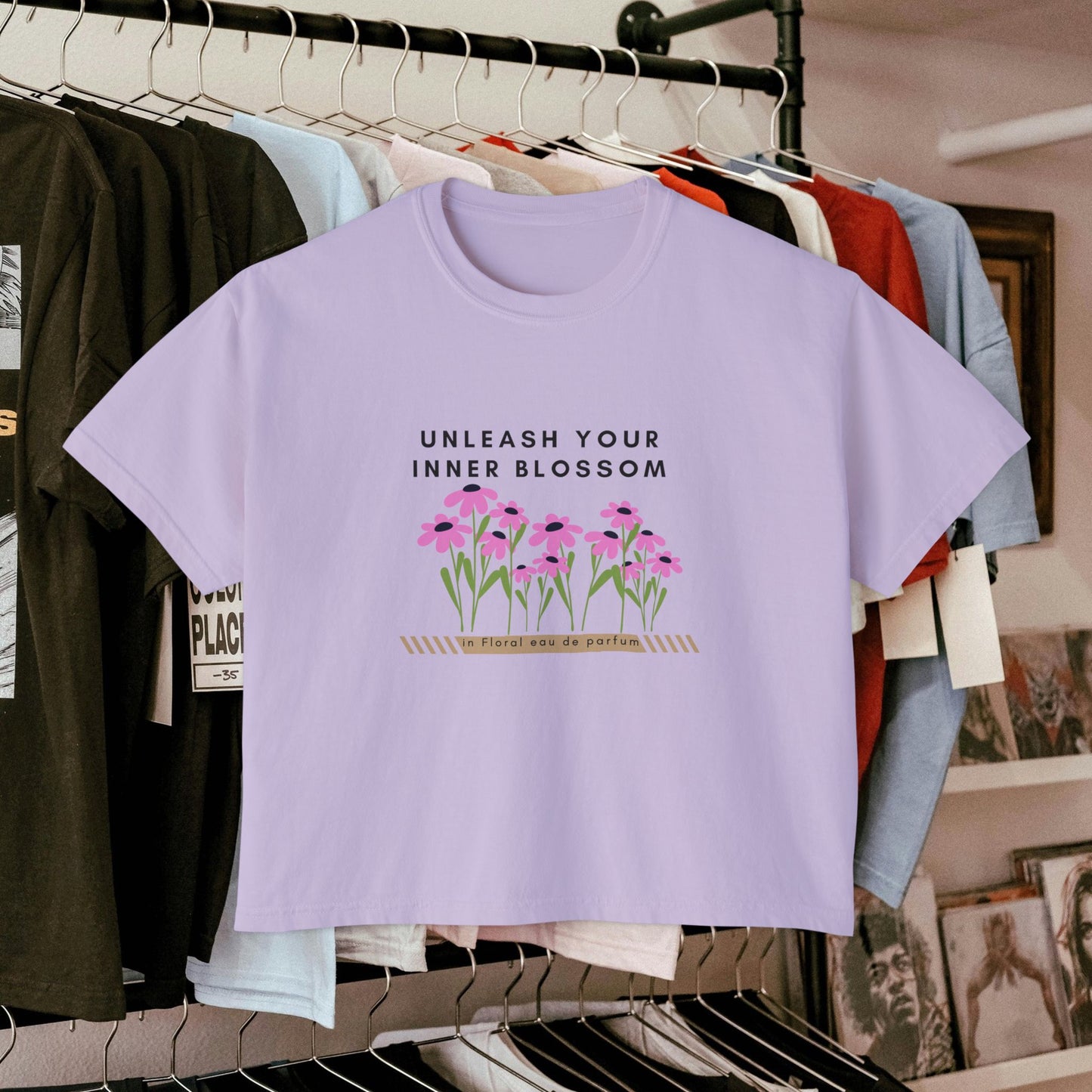 Women's Boxy Tee_ N3+ Series WBTEE PT2WW001_ limited edition by WesternWaves: