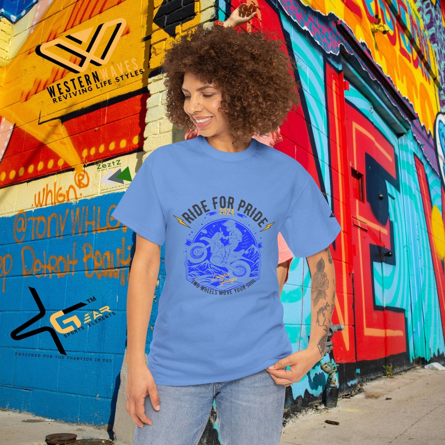 Unisex Heavy Cotton Tee_ Crafted from premium 100% cotton_ N3+ Series UHCT PT2WV004_ Limited Edition by WesternWaves: