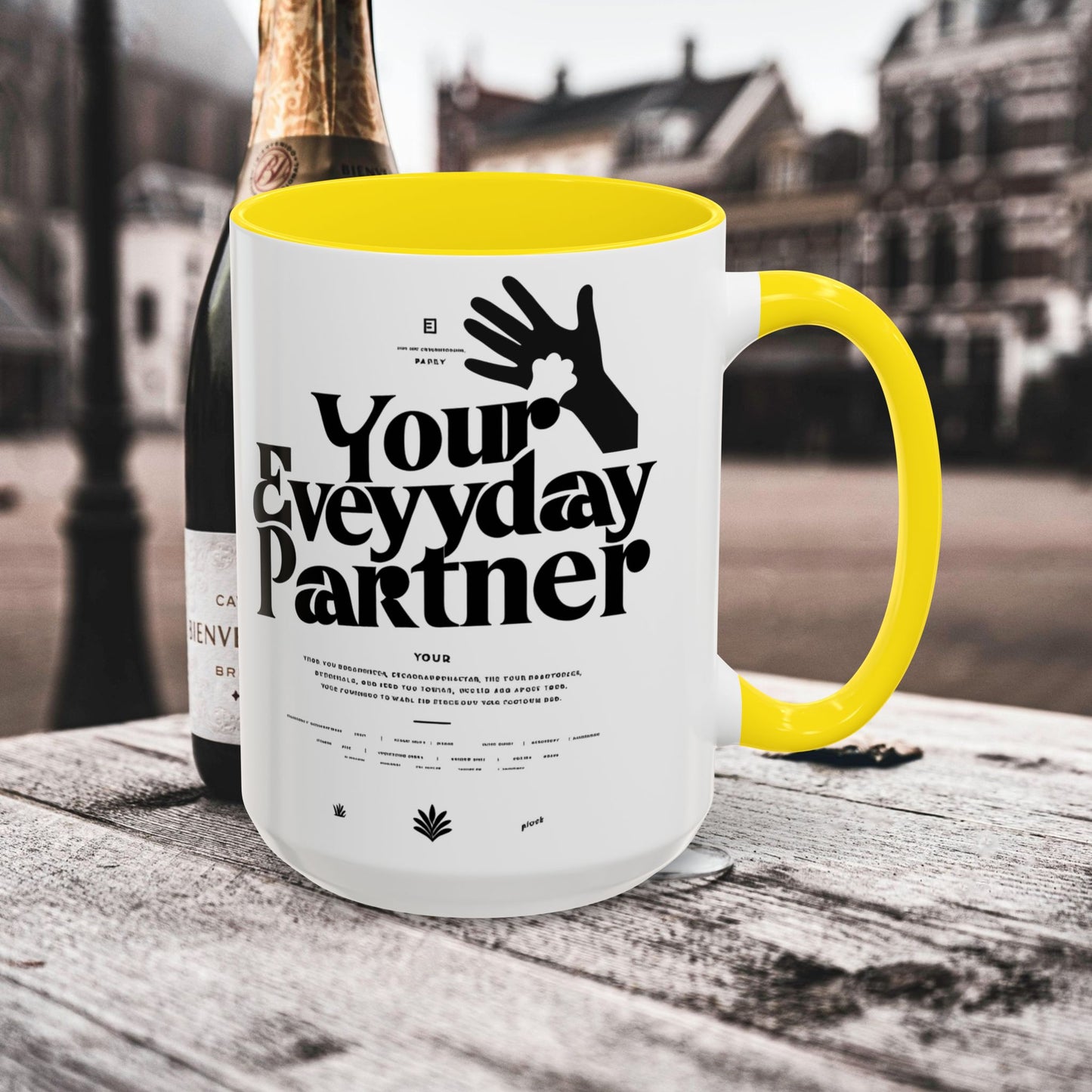 Accent Coffee Mug 11oz, 15oz_ N3* Series ACM11OZ PT2WW023_ Limited Edition Perfect Blend of Style by WesternWaves: