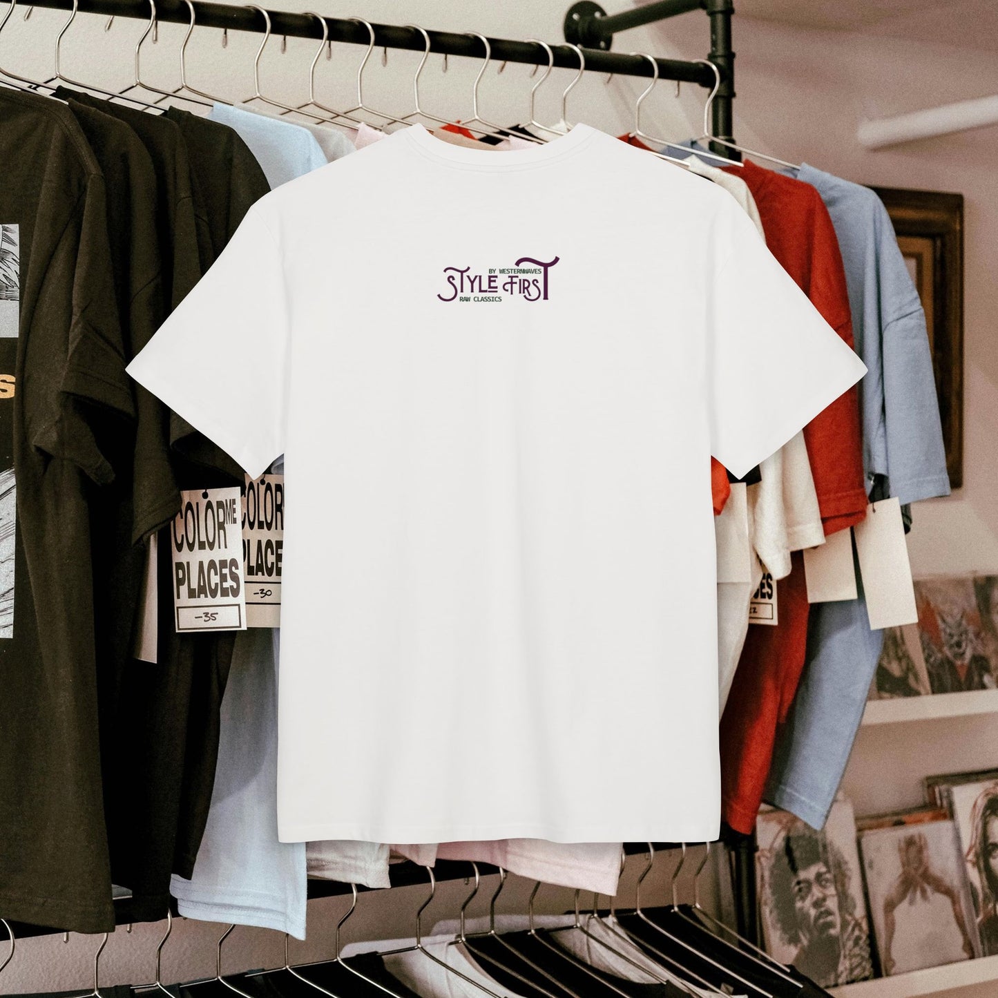 Unisex Oversized Tee_ N6+ Series USOSTEE PT2WW003_ Limited Edition by WesternWaves: